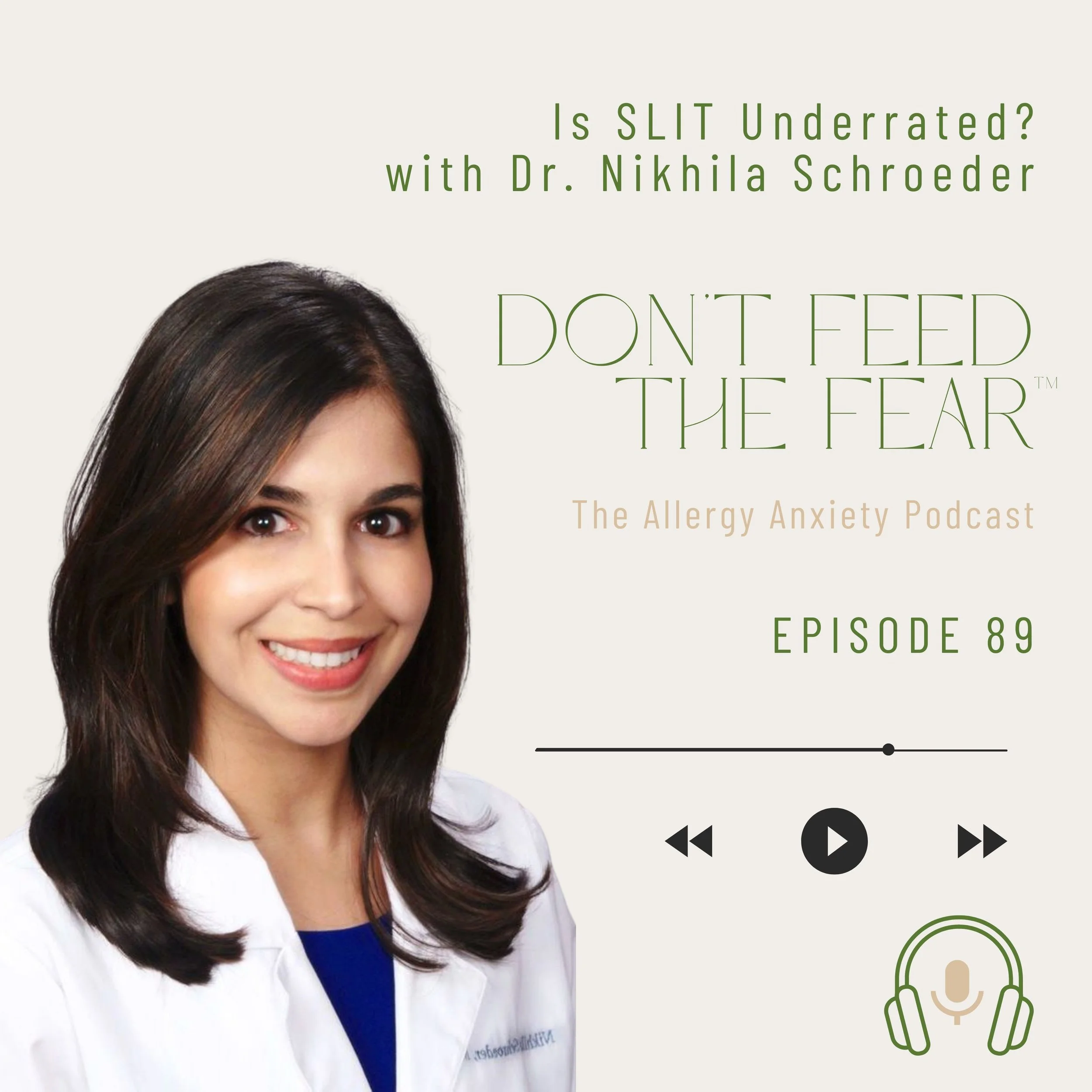 Is SLIT (Sublingual Immunotherapy) Underrated? With Dr. Nikhila Schroeder