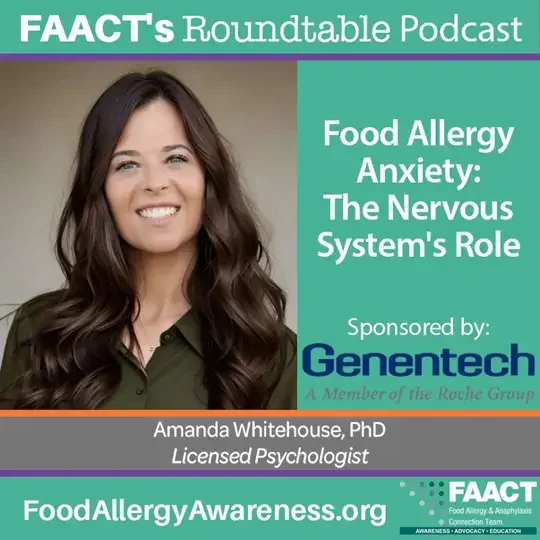 Ep. 251: Food Allergy Anxiety: The Nervous System's Role