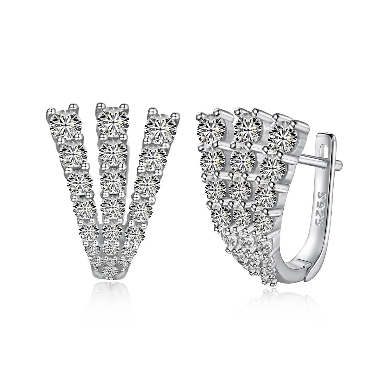 Three Line Earring