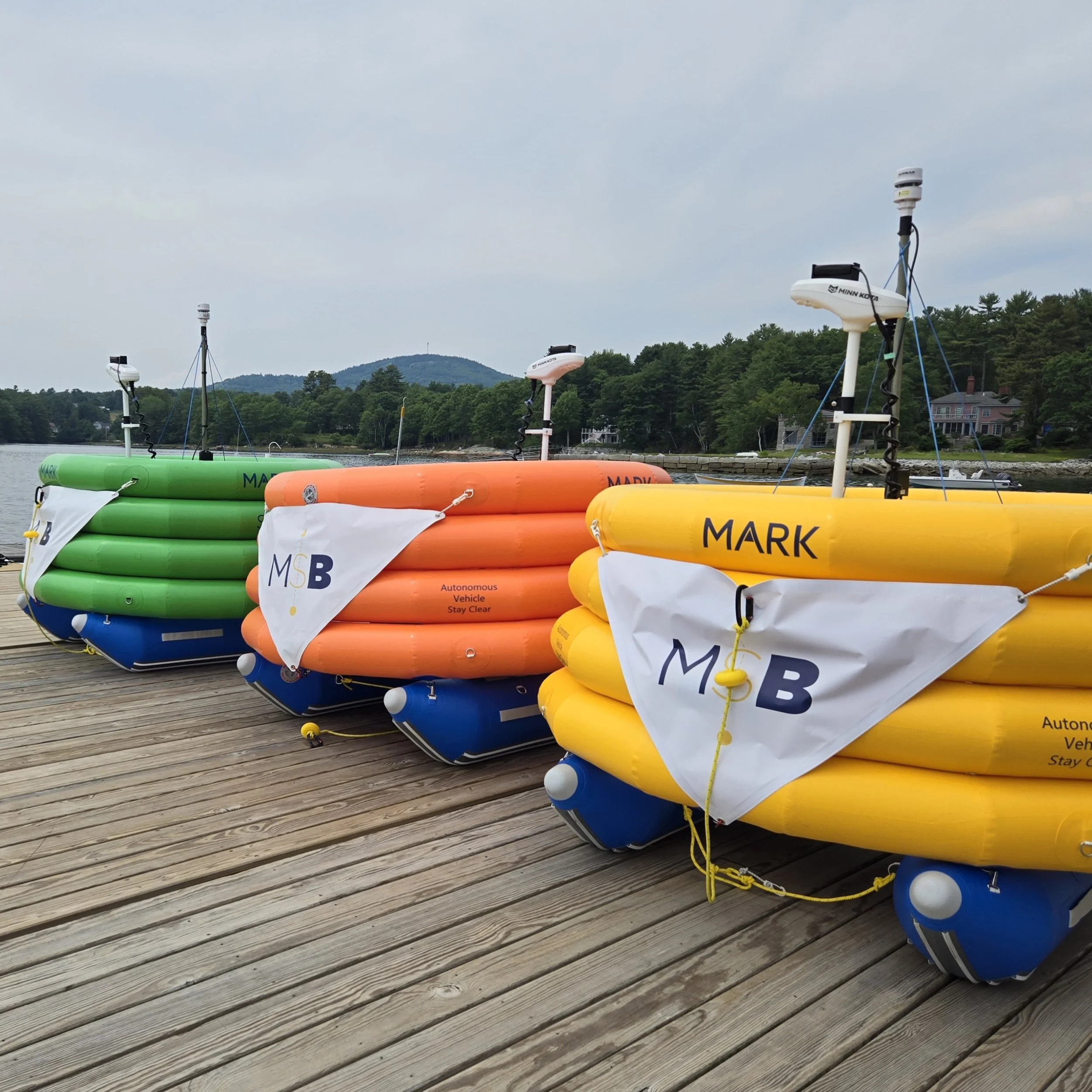 Gearing up for the beginning of our race schedule.

This year we are proud to introduce two new @marksetbot s! Try to spot them out in the bay. First day of races are Sunday with Herreshoffs and Lasers.