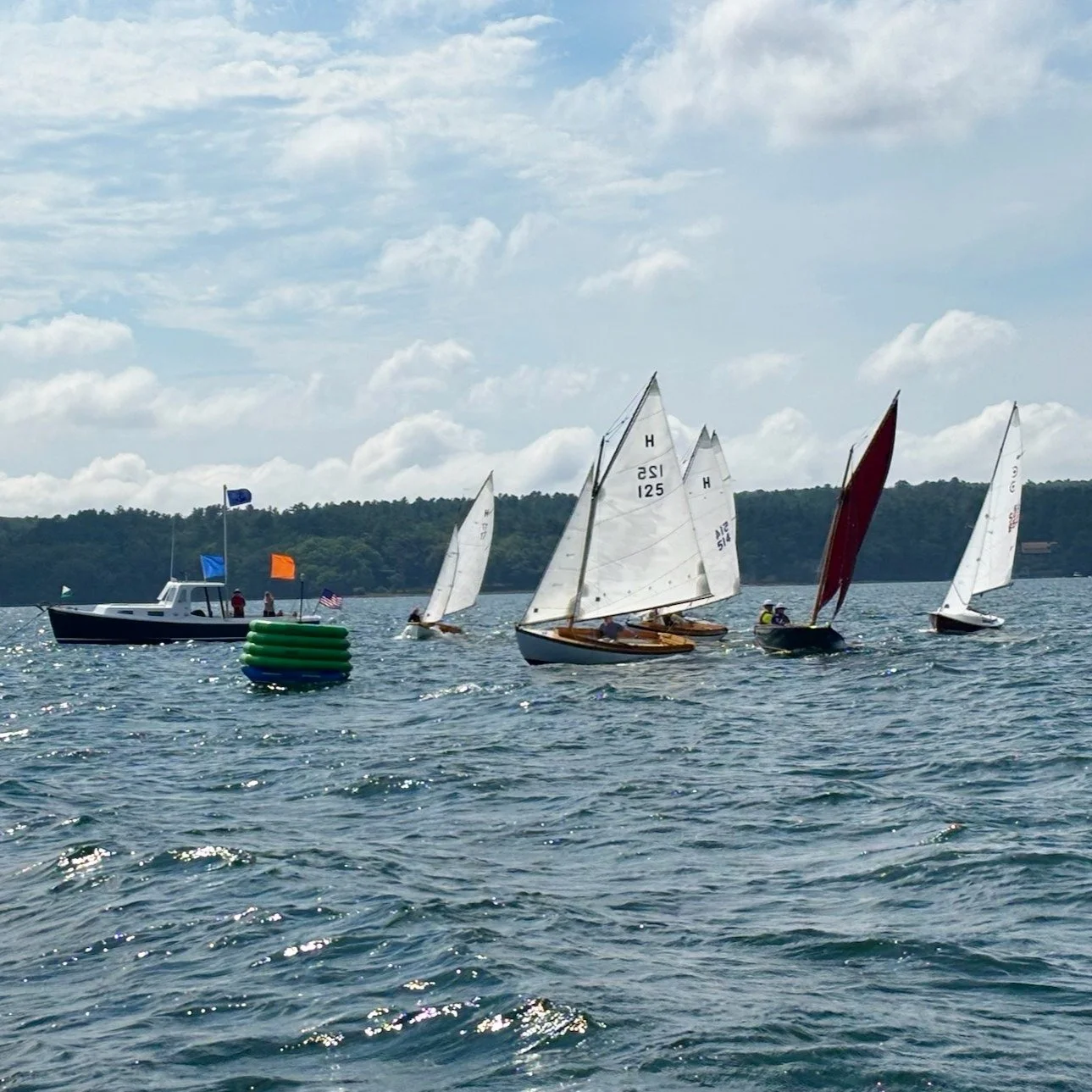 Nice shot from Sunday's Herreshoff race