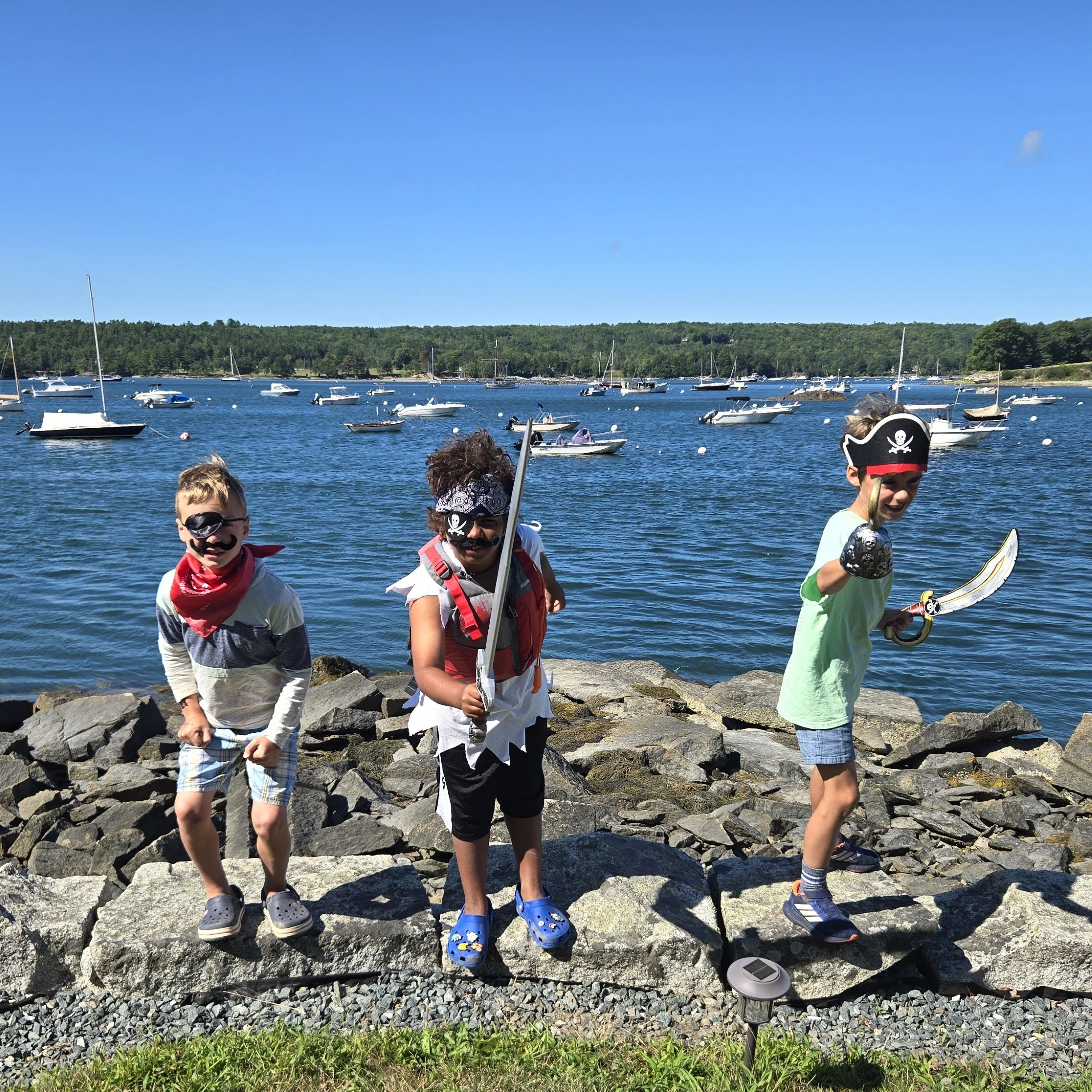 Be warned! Pirates have taken over KYC for the weekend -- and there won't be any lunch service today or tomorrow!

Yar!