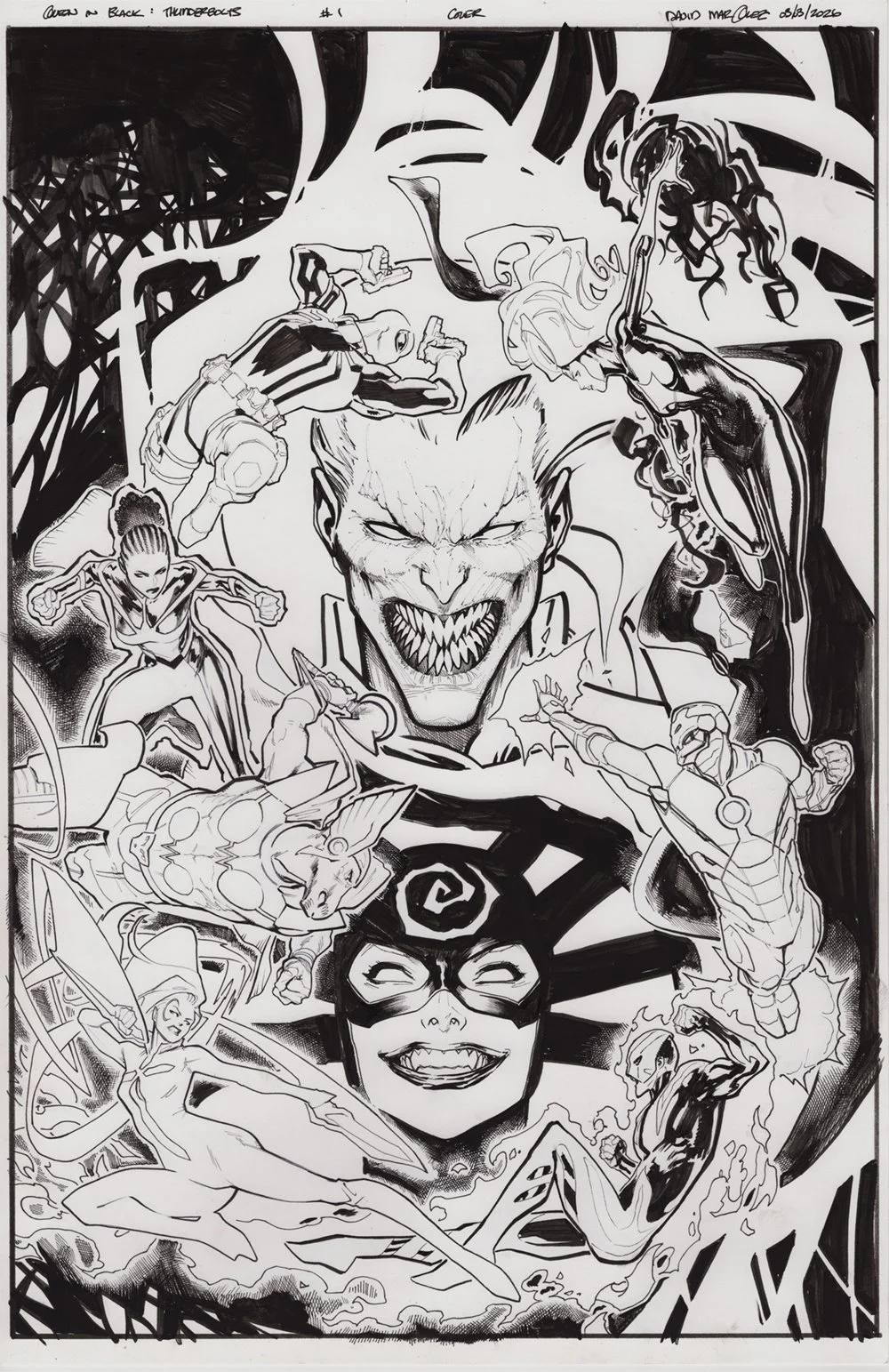Queen In Black: Defenders Of Light And Dark (2026) #1 Cover