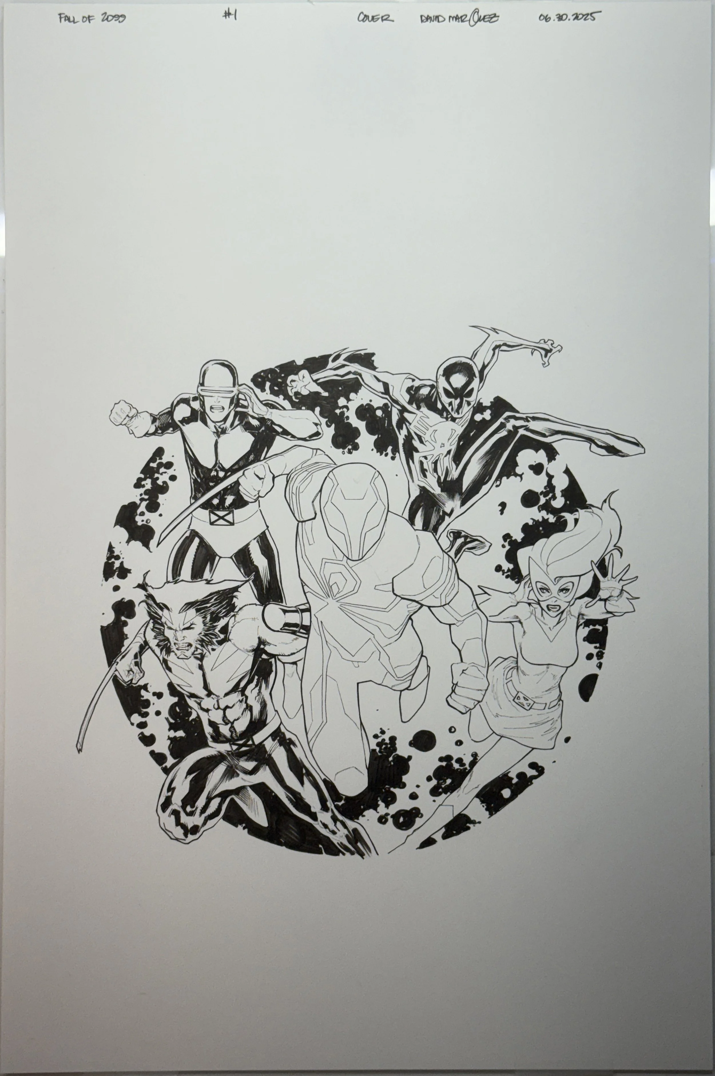 The End of 2099 #1 (2025) Cover