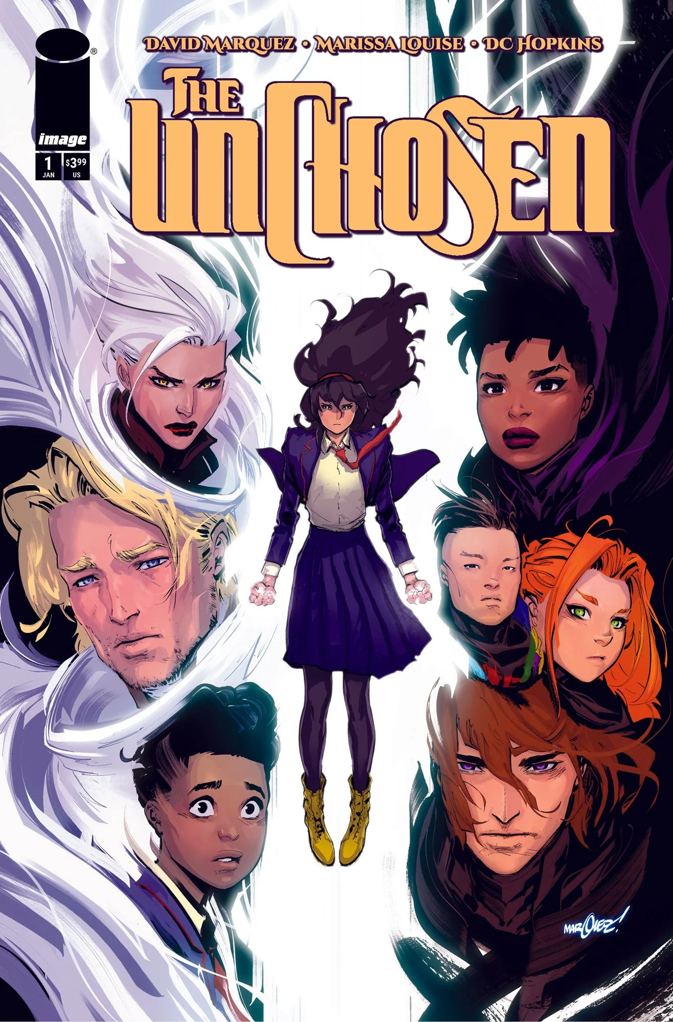 THE UNCHOSEN #1 (OF 4) CVR A - DAVID MARQUEZ MAIN COVER [SIGNED BY DAVID MARQUEZ]