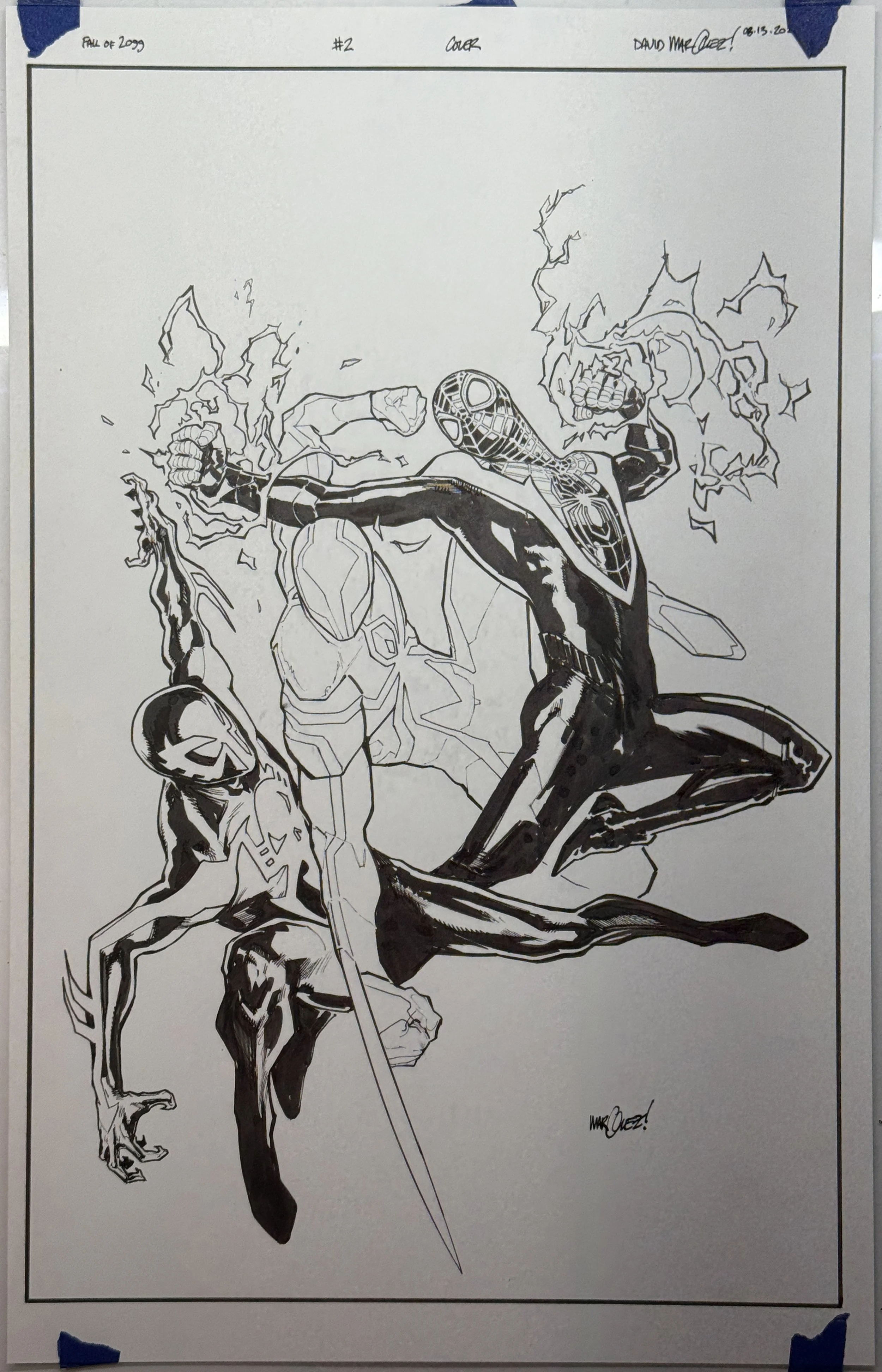 The End of 2099 #2 (2025) Cover