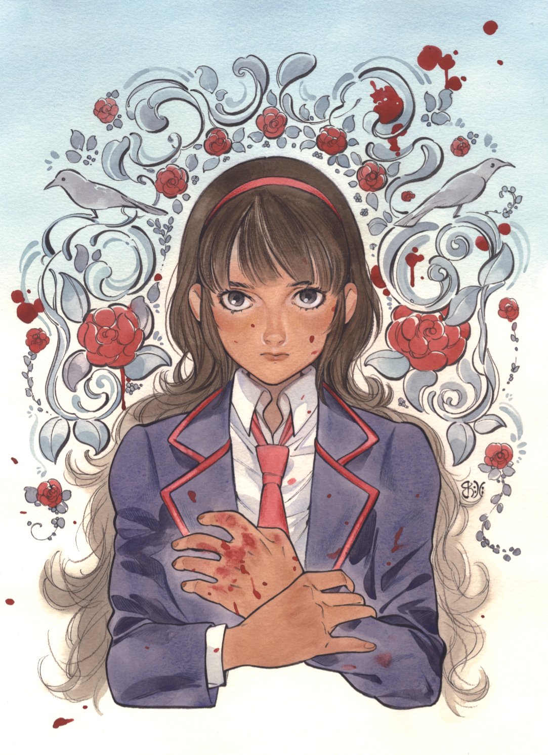 THE UNCHOSEN #1 (OF 4) CVR D- PEACH MOMOKO 1:50 VIRGIN ART VARIANT COVER [SIGNED BY DAVID MARQUEZ]