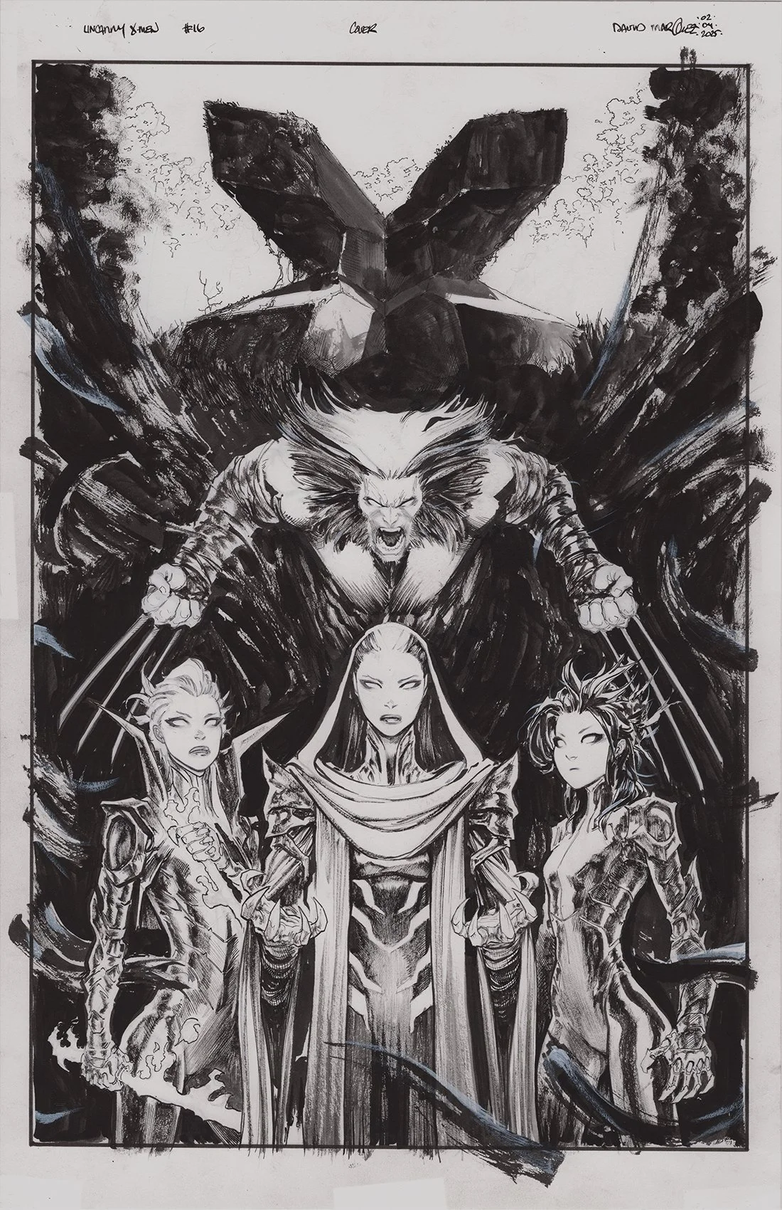 UNCANNY X-MEN (2024) #16 Cover