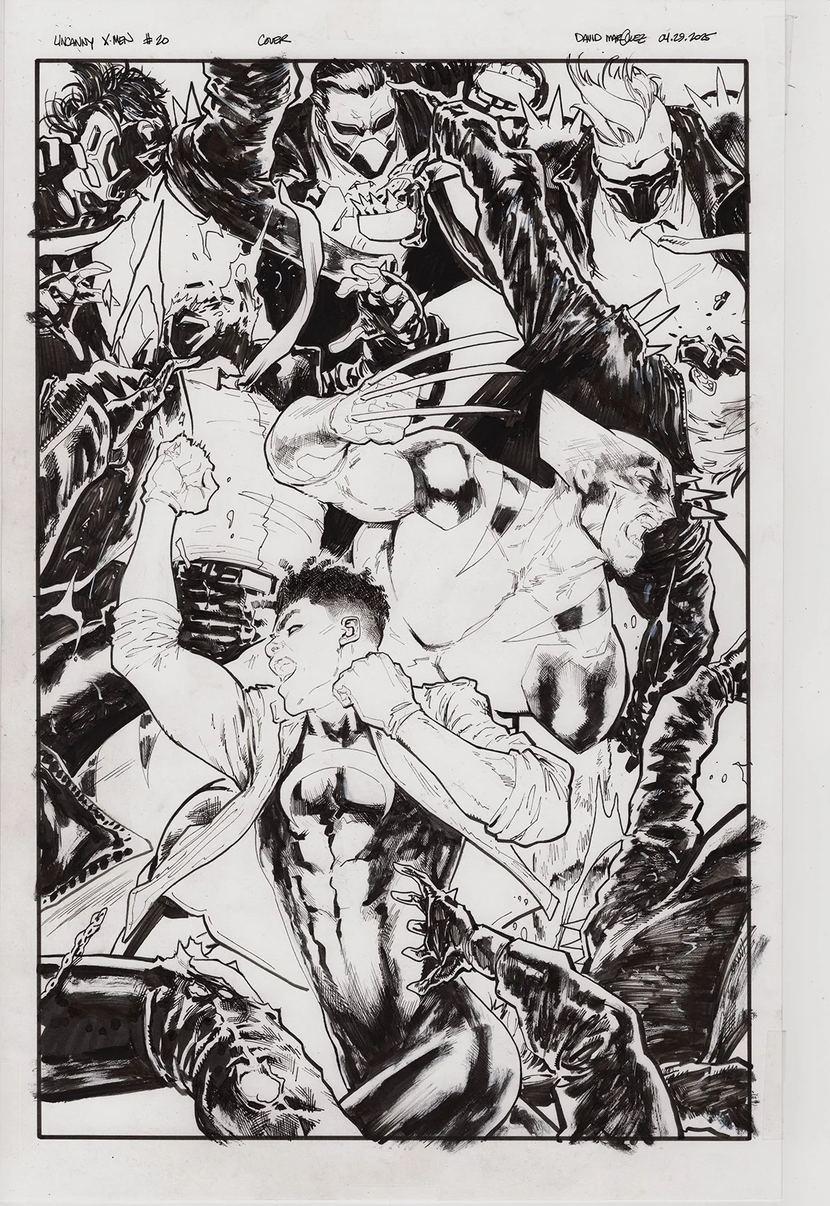 Uncanny X-Men #20 (2025) Cover