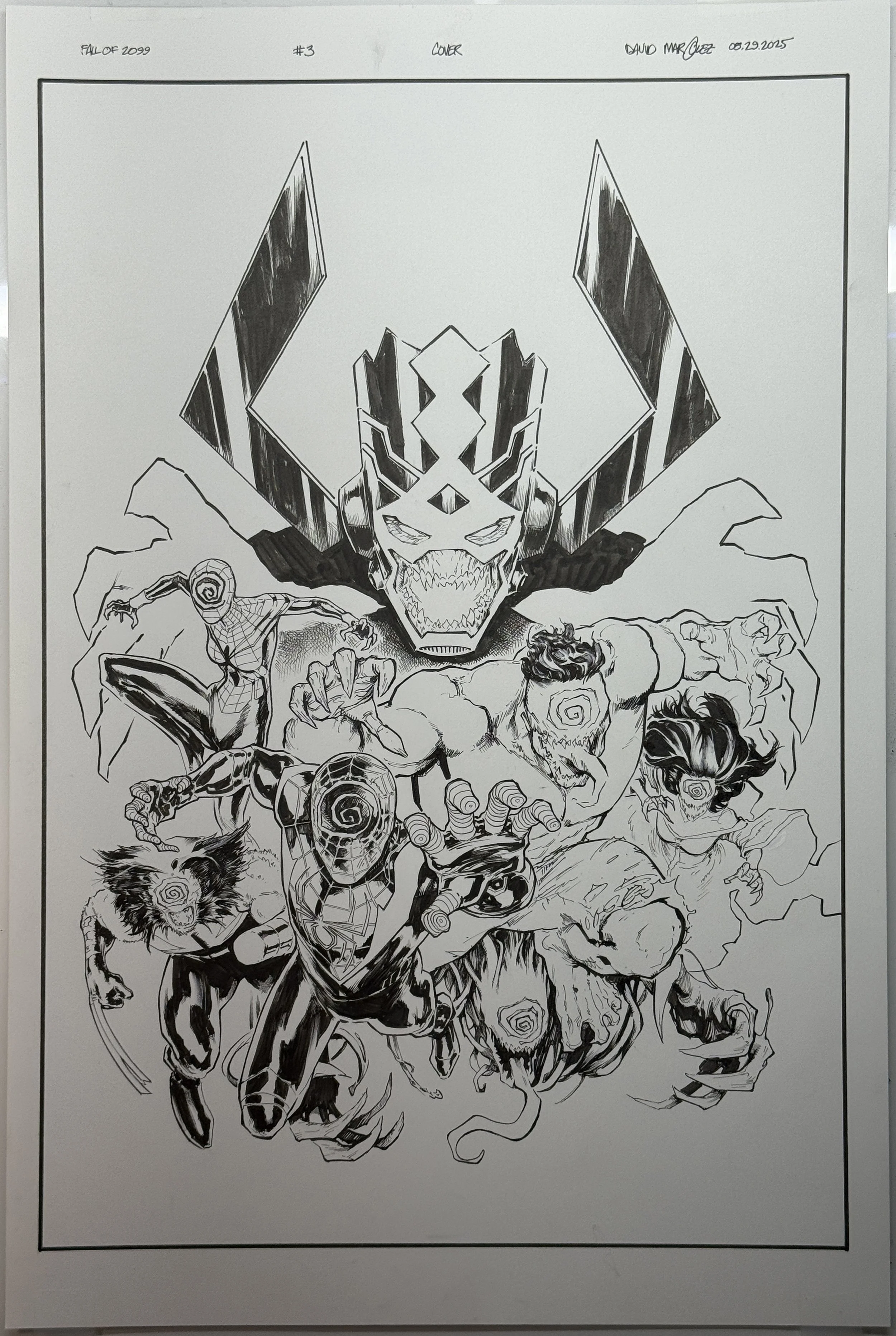 The End of 2099 #3 (2025) Cover