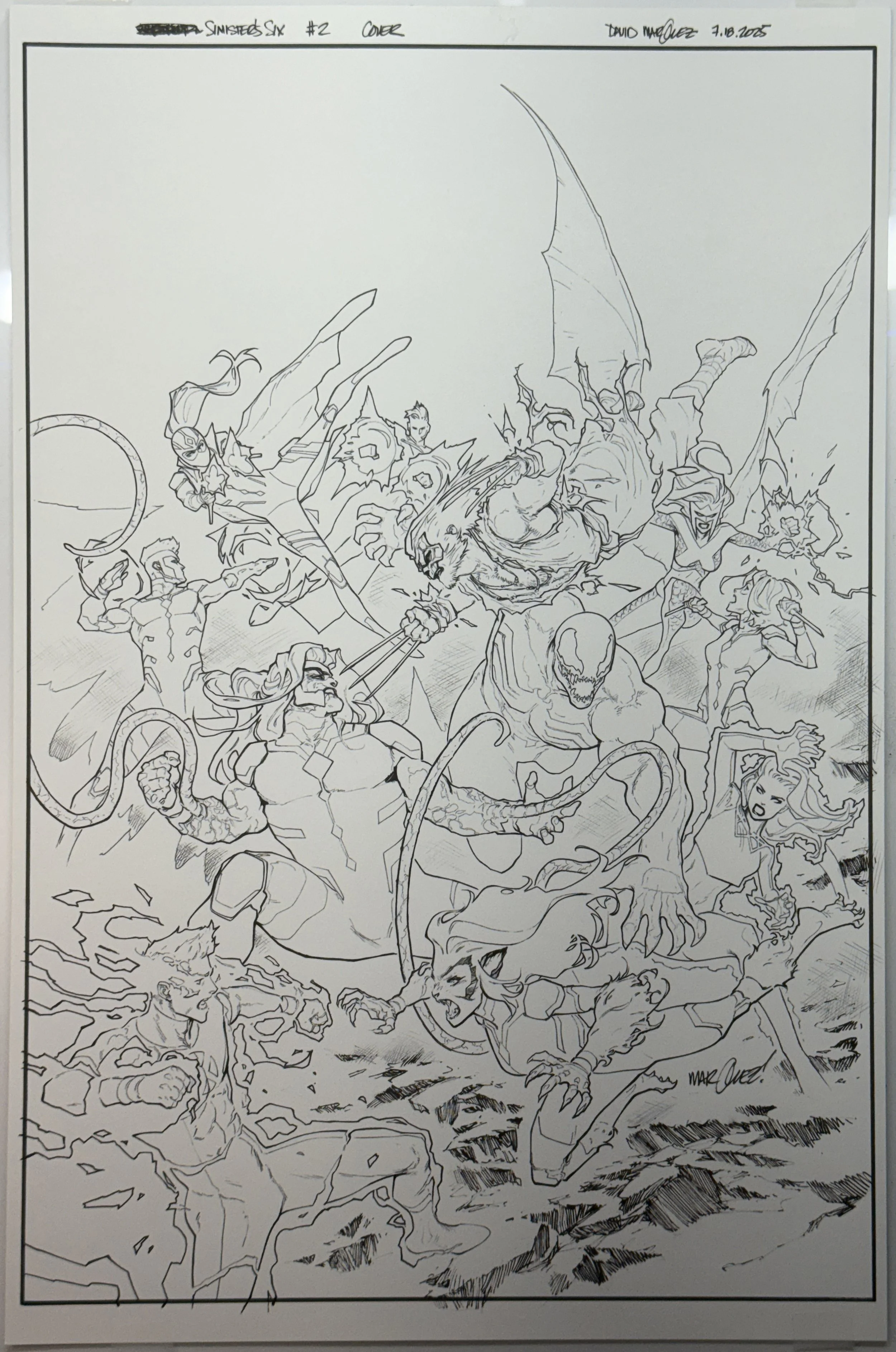 Sinister's Six #2 (2025) Cover