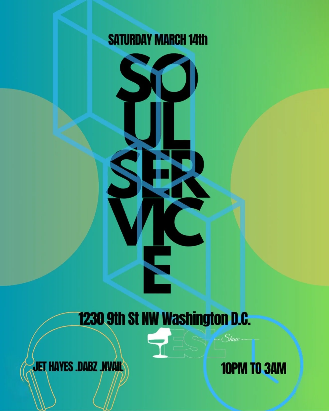 Soul Service &amp; Bazilio 9PM-3AM