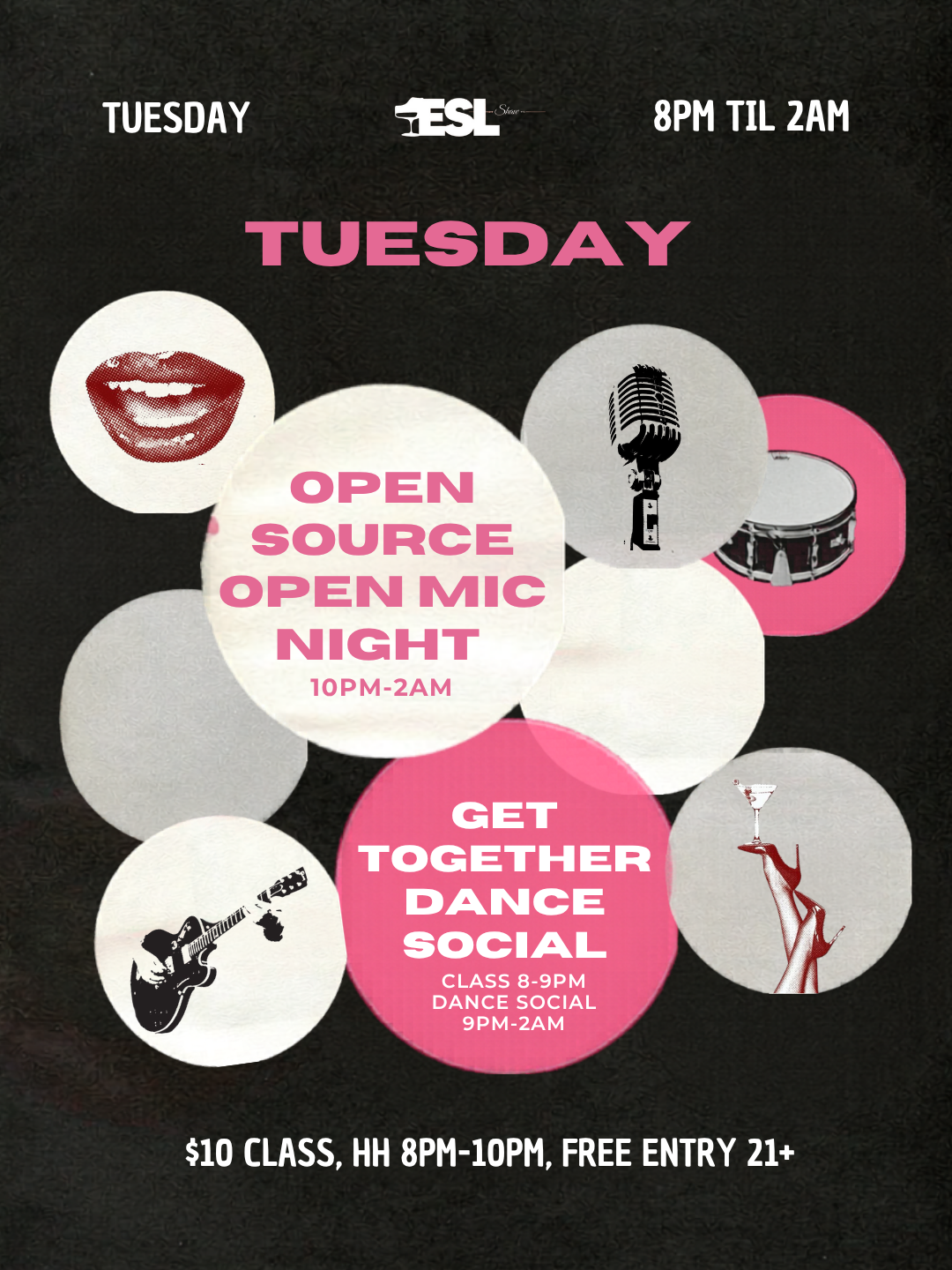 Get Together + Open Mic Night