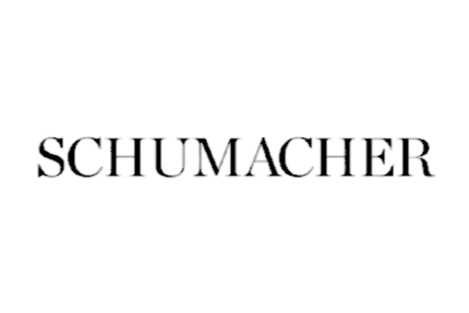 The image shows the word 'SCHUMACHER' in stylized black text.