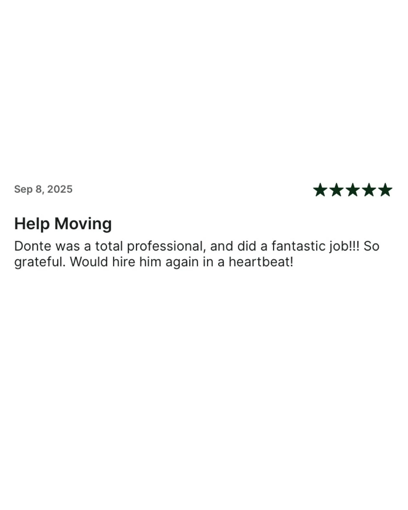 9/8 Testimonial 🙏🏾🤩✨⭐️🌟💫