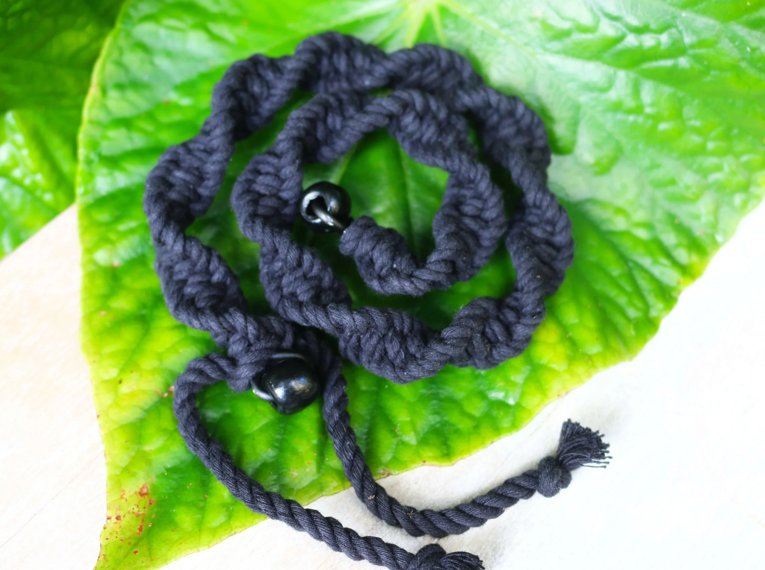 Macrame Black