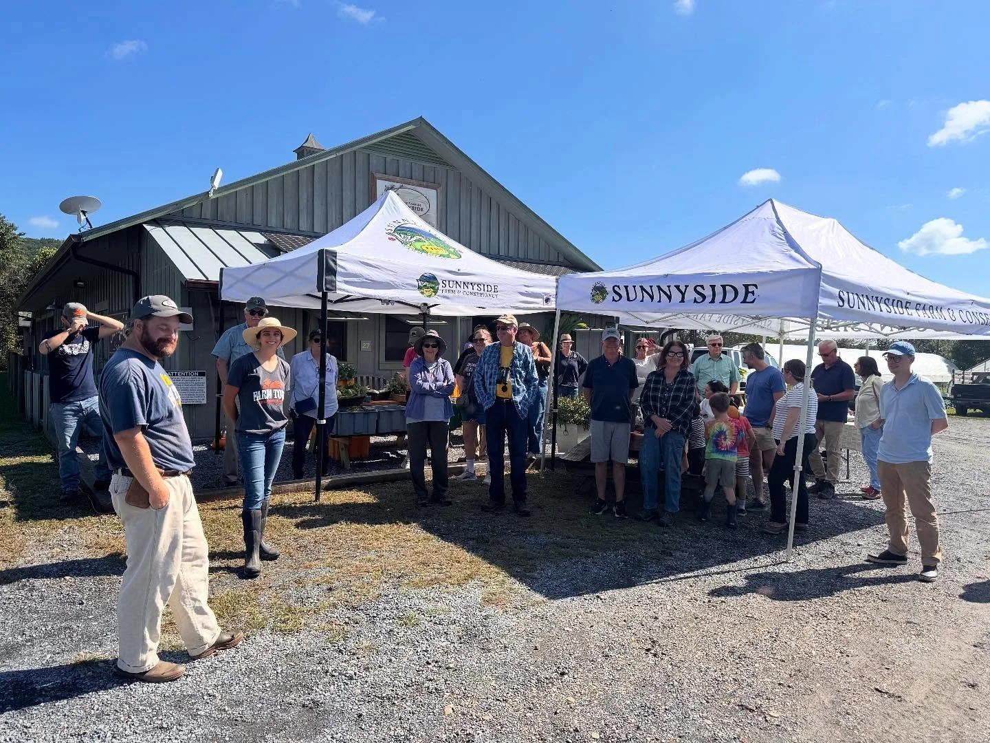 Sunnyside Farm &amp; Conservancy participated in the 16th Annual Rappahannock Farm Tour this past weekend, and by all measures it was a resounding success!  Visitors were treated to a tour guided by our Founder, Nick Lapham, with Nik Kohl and Jenn Se