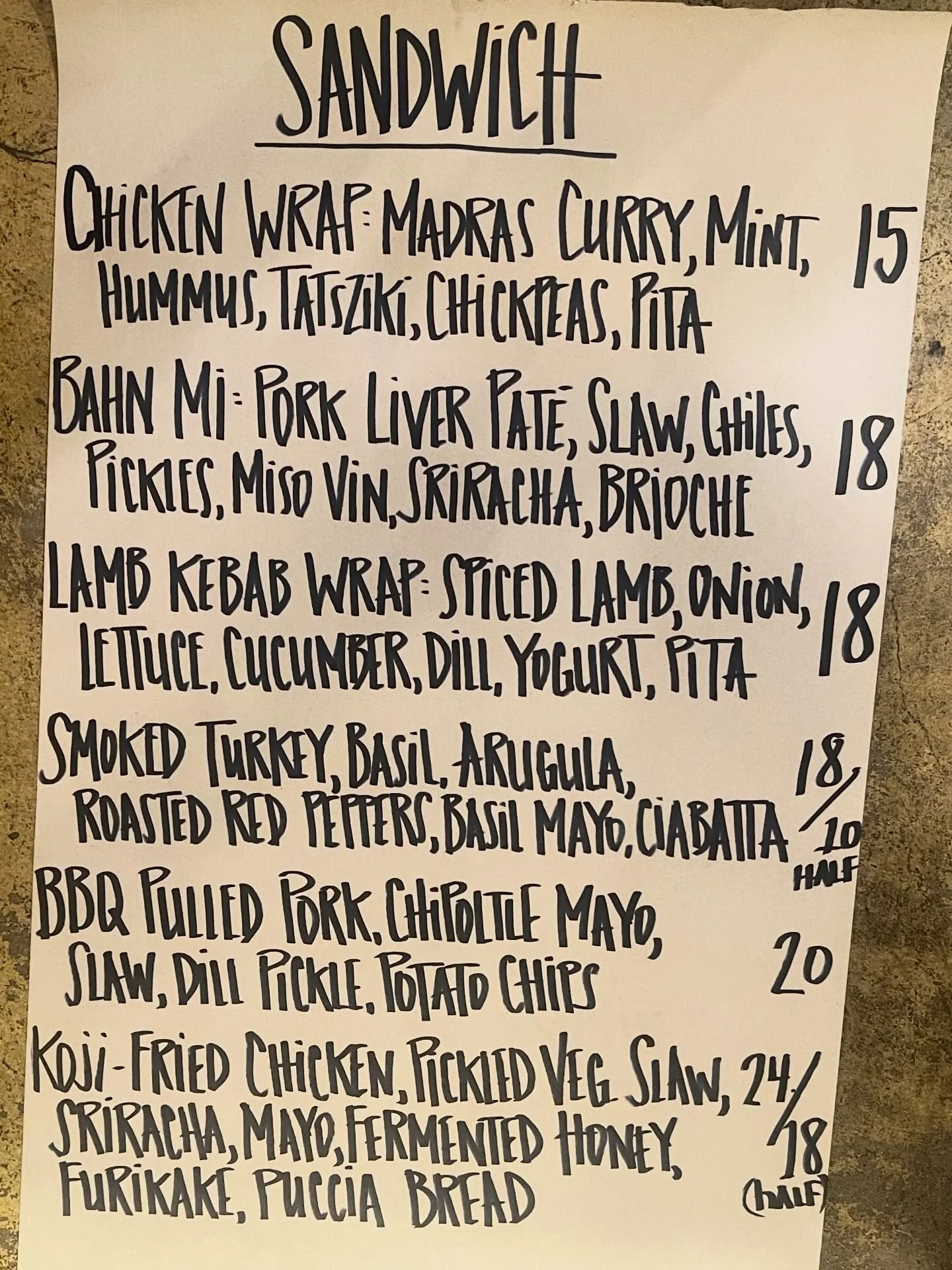 FRESH MENUS UP! COME BY AND TRY A NEW SAMMIE, PIZZA OR NOT PIZZA ITEM. WE ARE REALLY EXCITED ABOUT THE HALIBUT, BAHN MI, AND CHICKEN/BACON AVOCADO PIZZA! OPEN12-8 TUES-SATURDAY. #farmfreshfood #supportlocallompoc #eatgoodfeelgood #lompoc #cheaperthan