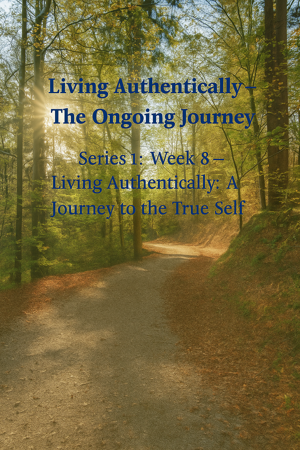 Living Authentically — The Ongoing Journey
