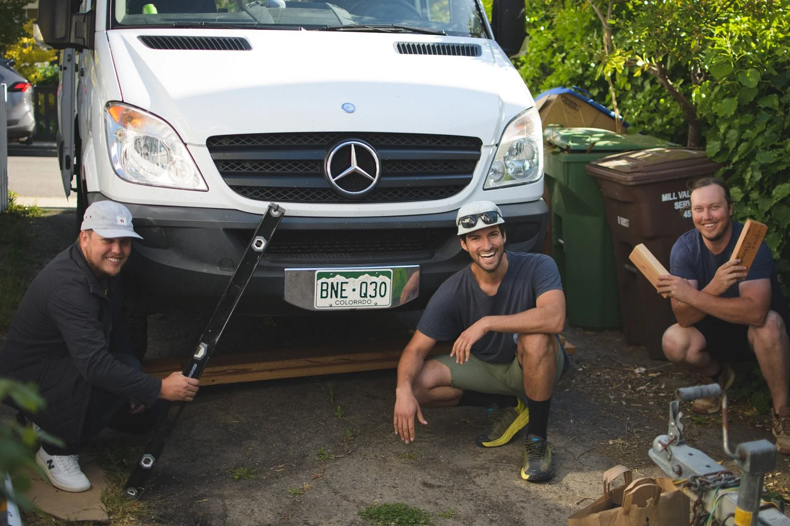 Marin County with the Young Bros Construction Company (Byron, Daniel, Sean, May 2021).