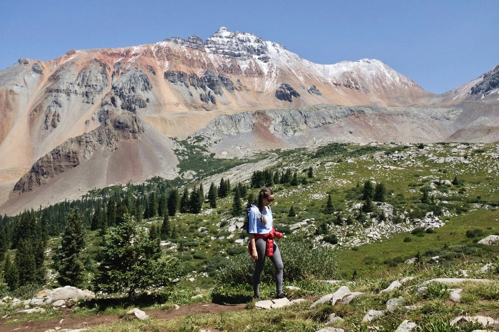 A special weekend with a special soul. Vermiion Peak. (Chloe, August 2021)