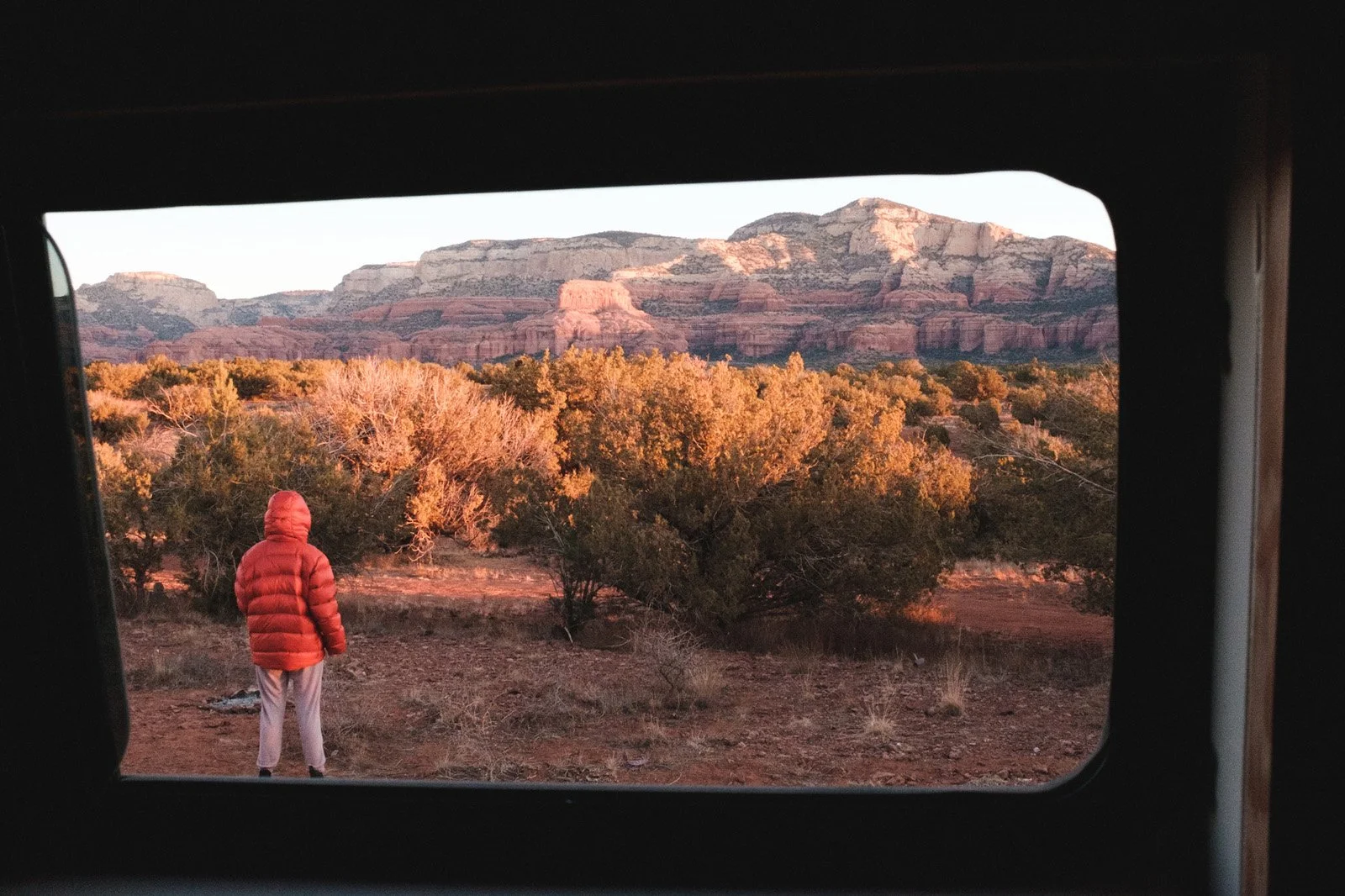 Sedona morning (Chloe, December 2020)