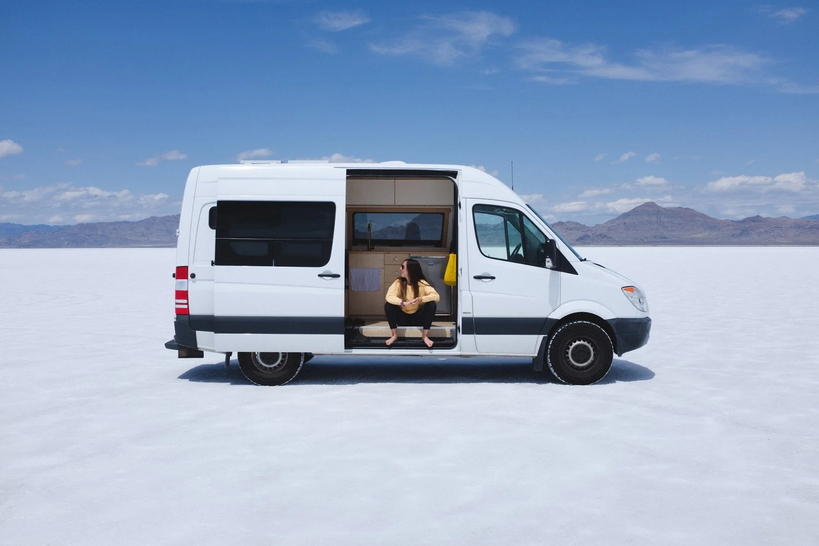 Bonneville Salt Flats, Utah (Chloe, Babas, May 2021).