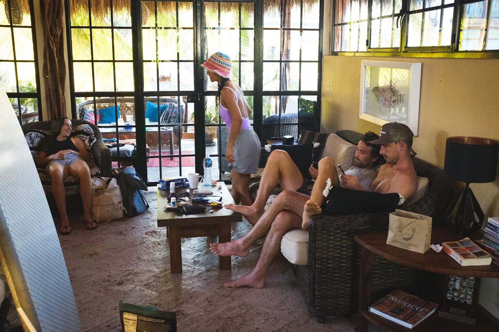 San Pancho hang (Chloe, Stevie, Nick, Nikola, December 2021)