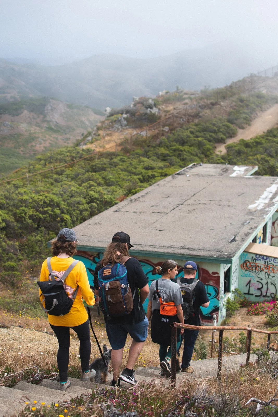 Hill 88, San Francisco with the Marin crew (Irene, Sean, Ali, Byron, May 2021).