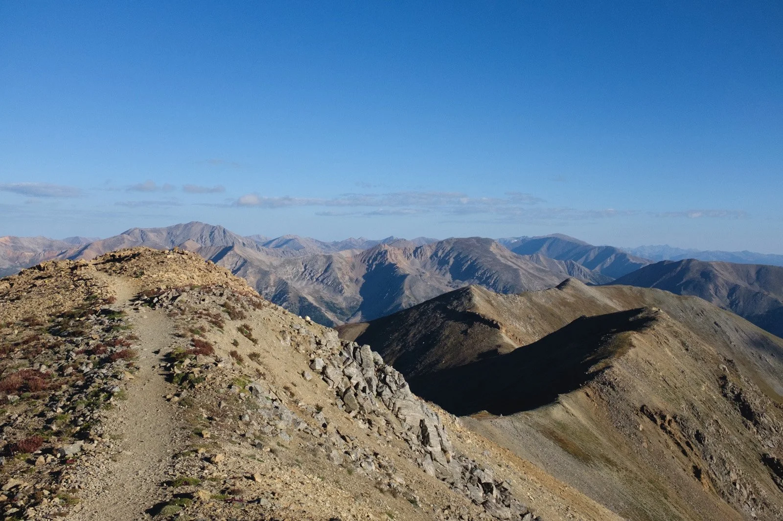 16.5 miles and 7400 feet of elevation gain. Biggest day hike of my life! (August 2021).