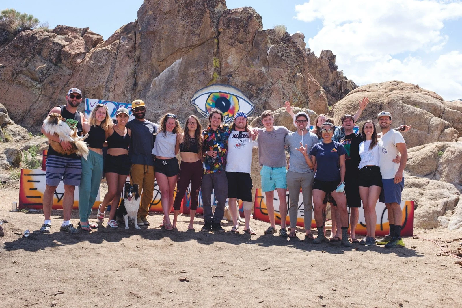 Moon Rocks, Pyramid Lake, NV. Radical crew. (May 2021)