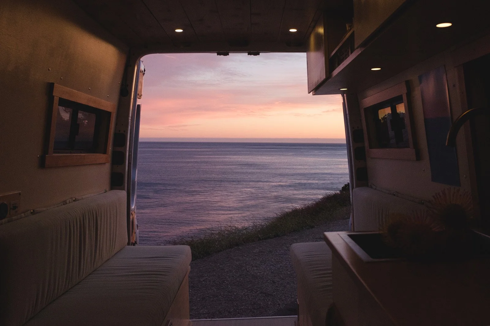 Sunset north of Santa Barbara with Christar (May 2021).