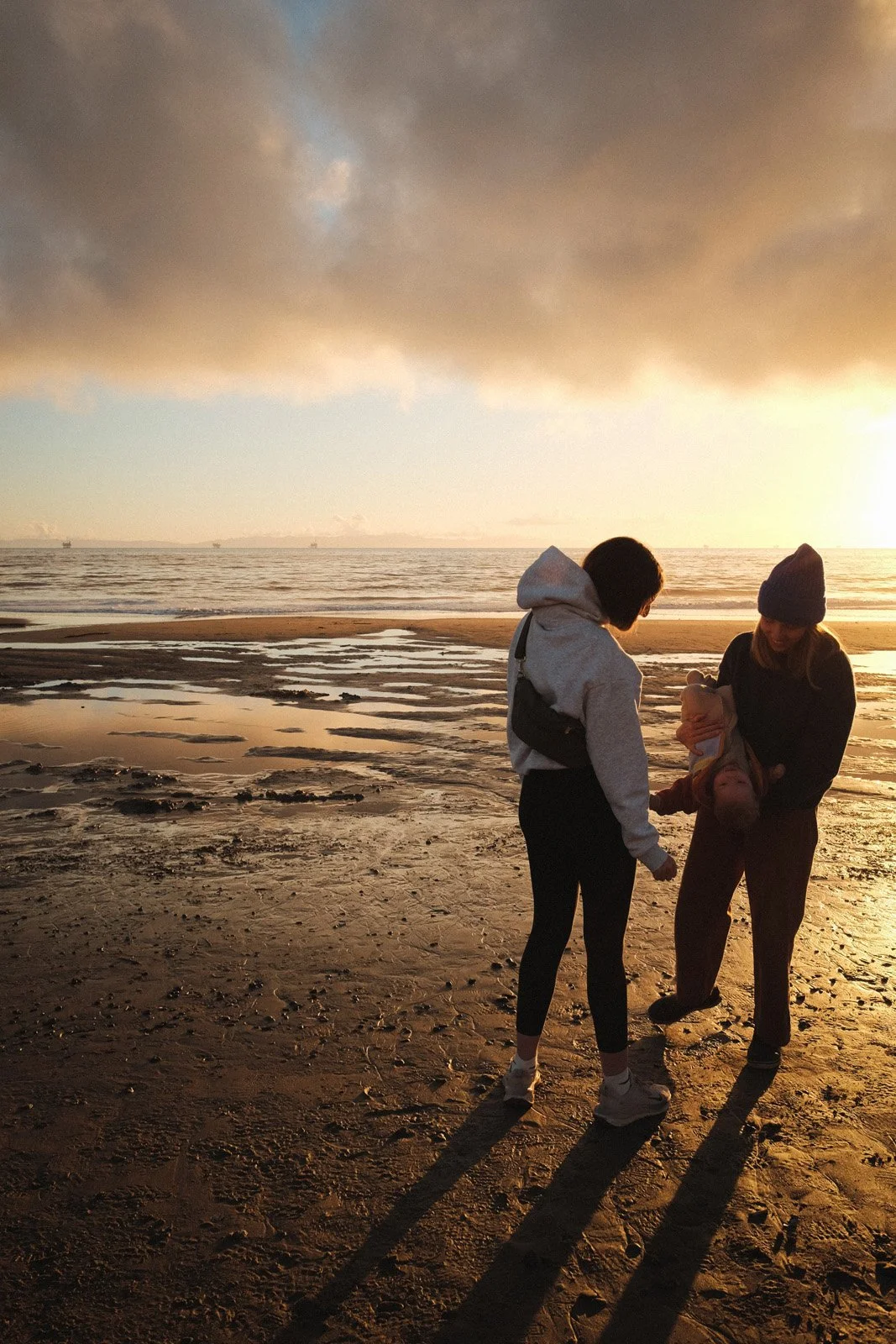 Carpinteria sunset (Chloe, Laurel, Arlyn, January 2026)