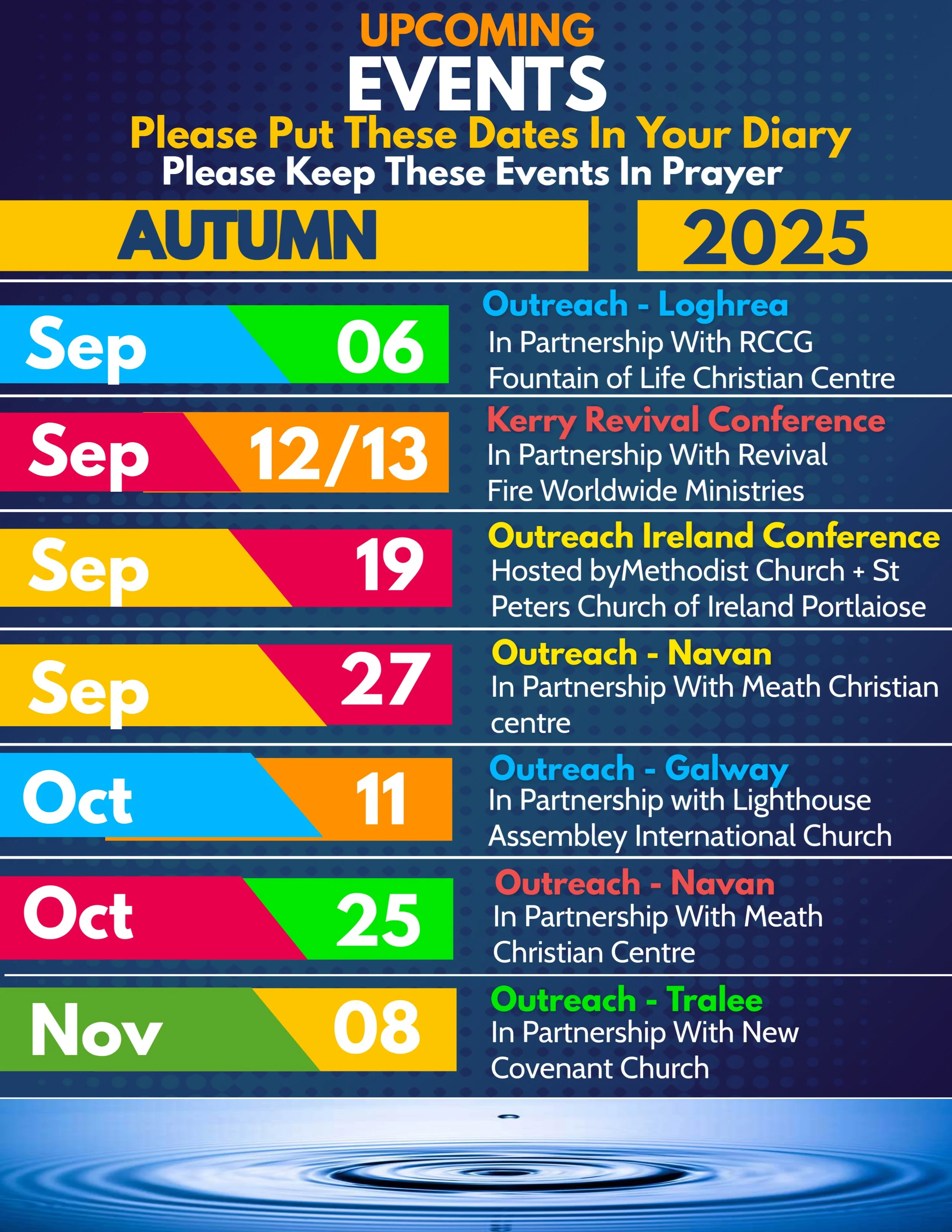 Autumn Events 2025