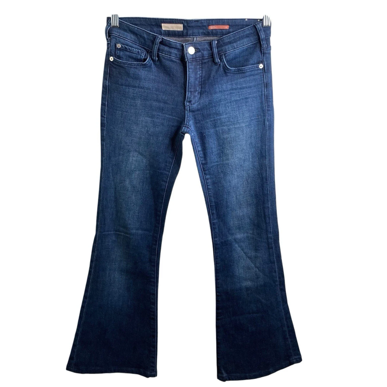 Pilcro Women's Blue Denim Flare Jeans Size 25 Modern Western