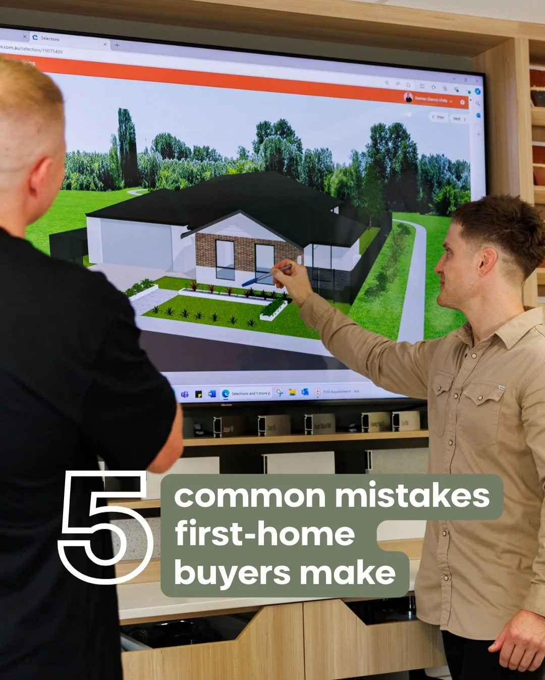 Building your first home is a massive milestone&hellip; but it&rsquo;s also where a few common mistakes can end up costing you more than expected.

Here are five we see all the time 👇
❌ Choosing a builder based only on the cheapest quote ❌ Not under