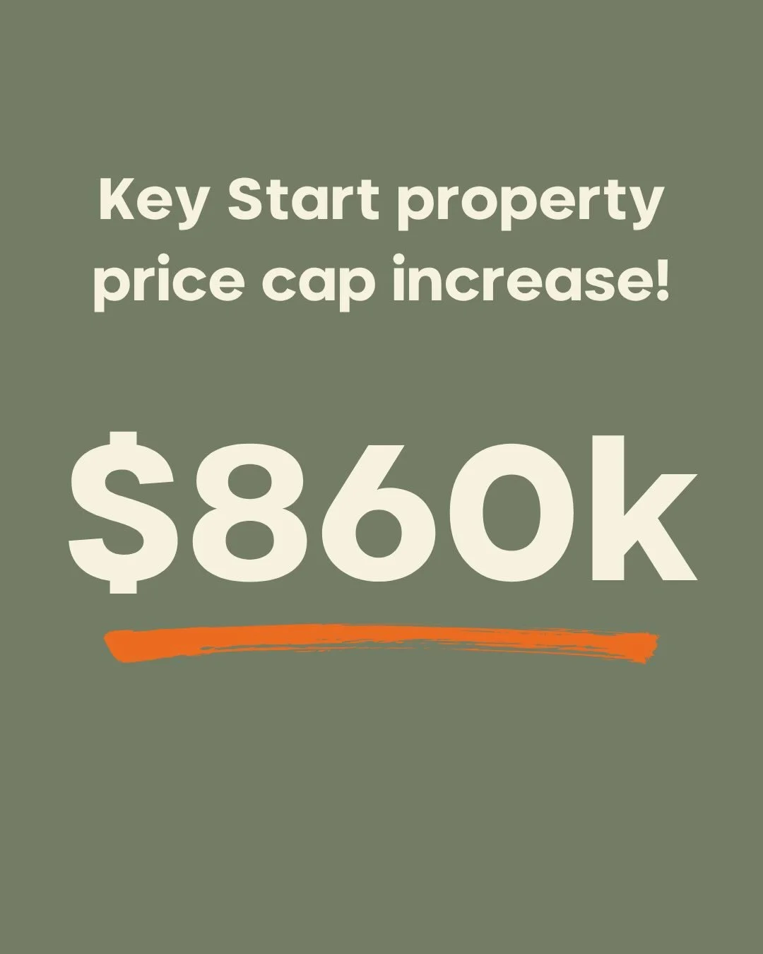 Big news for first home buyers, hey 👀

WA Gov&rsquo;s just bumped the Keystart price cap from $800k up to $860k&hellip; not bad at all.

Bit more breathing room, more choice, and a better shot at getting into your own place without a monster deposit