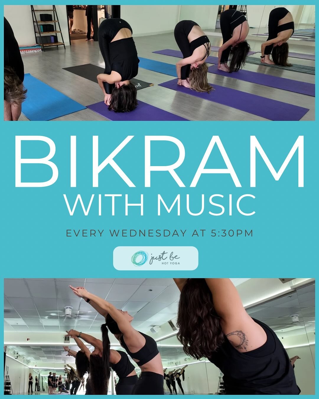 🩵NEW CLASSES AT JBY🩵
Starting this week:
🔥Hot Pilates- Wednesday 4PM & Friday 4PM
🎶Bikram (75min) with music- Wednesday 5:30PM
See you all in the hot room this week!🙏