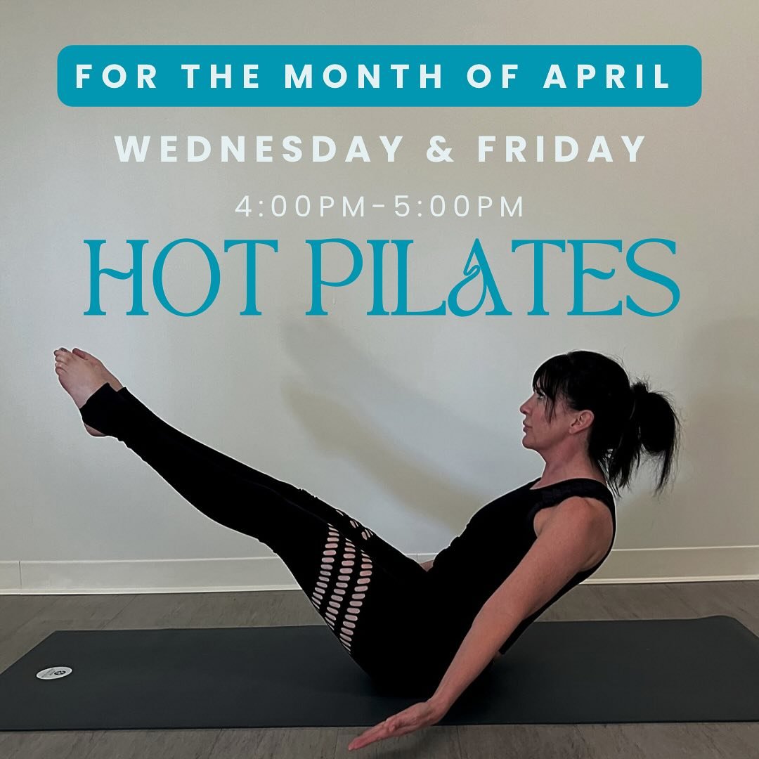 🚨🩵Coming to Just Be!🩵🚨
New classes for you to try in April.
Wednesday and Friday 4pm will be mat Pilates 💕🙏
Wednesday 5:30 pm will be Bikram Yoga 75 with music.
More new classss coming.🔥