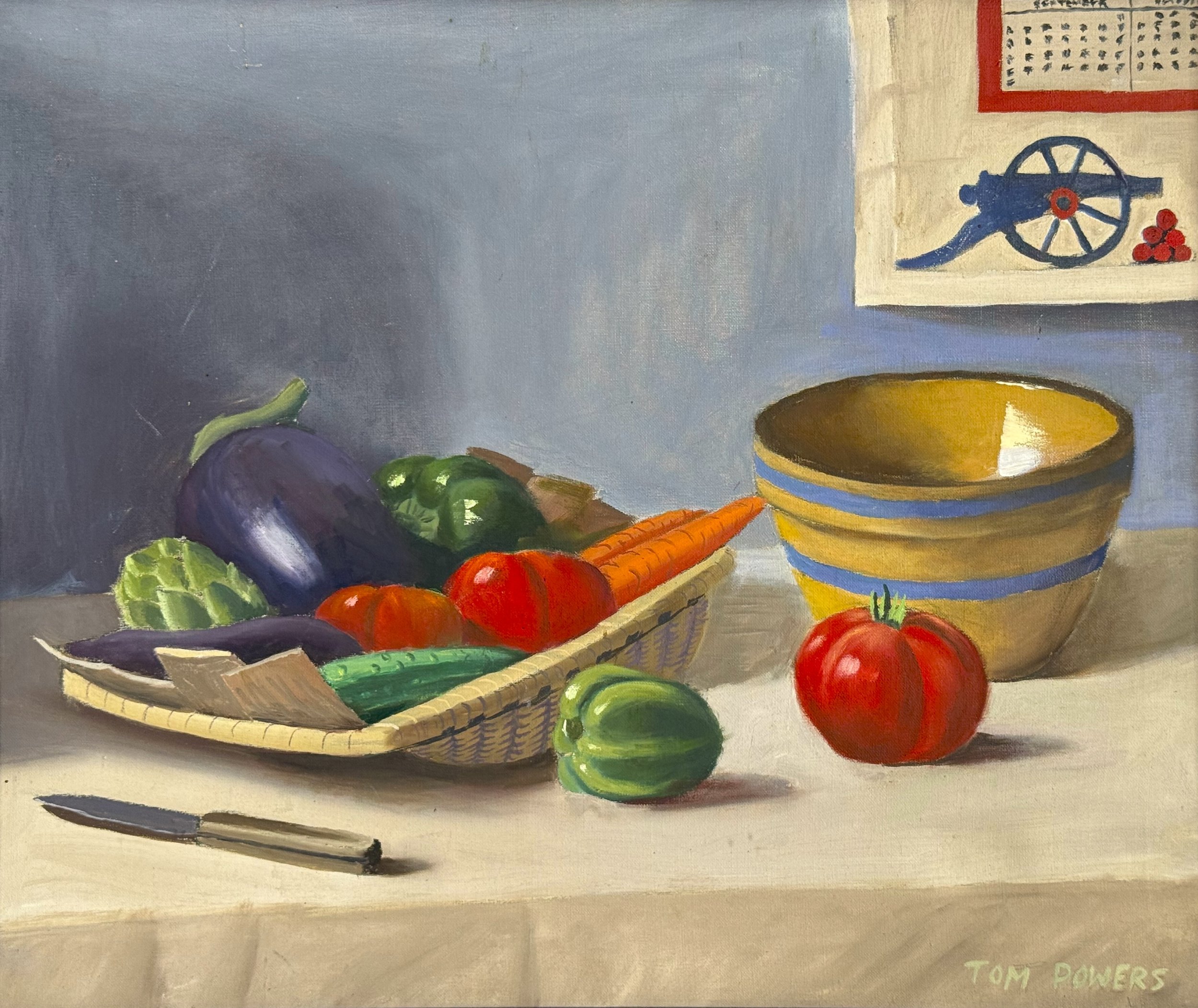 Tom Powers "Still Life with Vegetables"