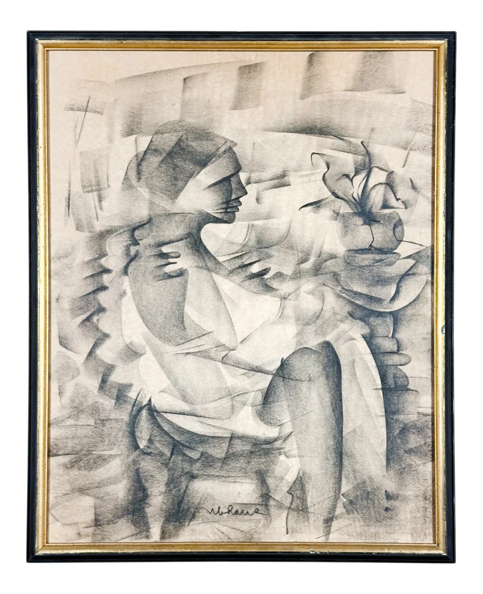 Robert Ubhaus Untitled (Seated Woman with Plant) 2.jpg