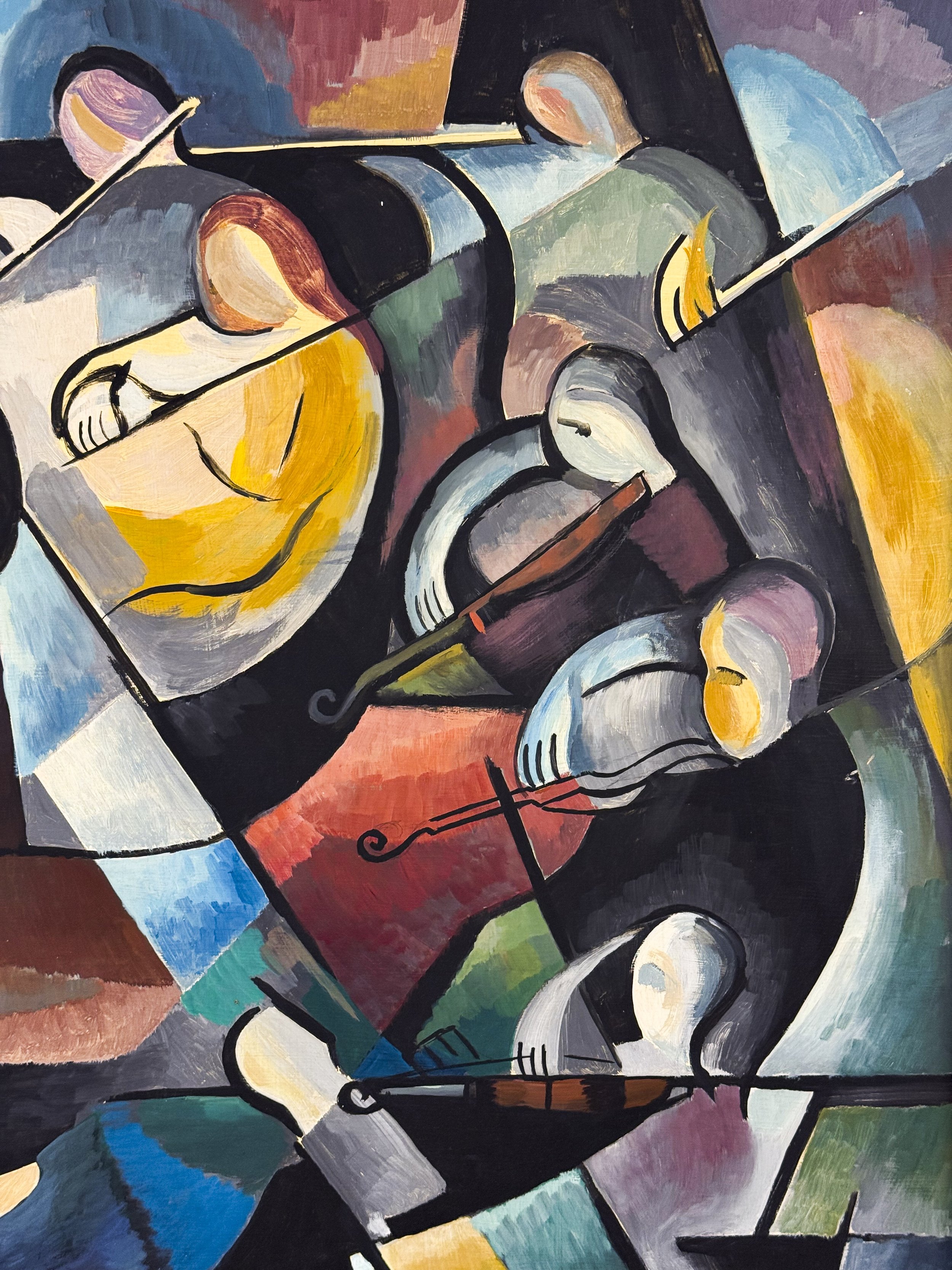 Unknown Artist Tissenbaum Untitled (Cubist Musicians) 3.jpeg