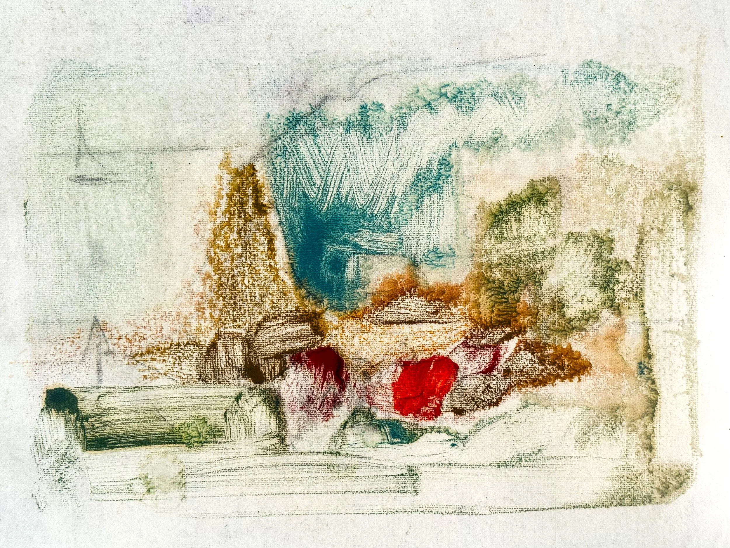 David George Van Vliet "Abstract Composition"