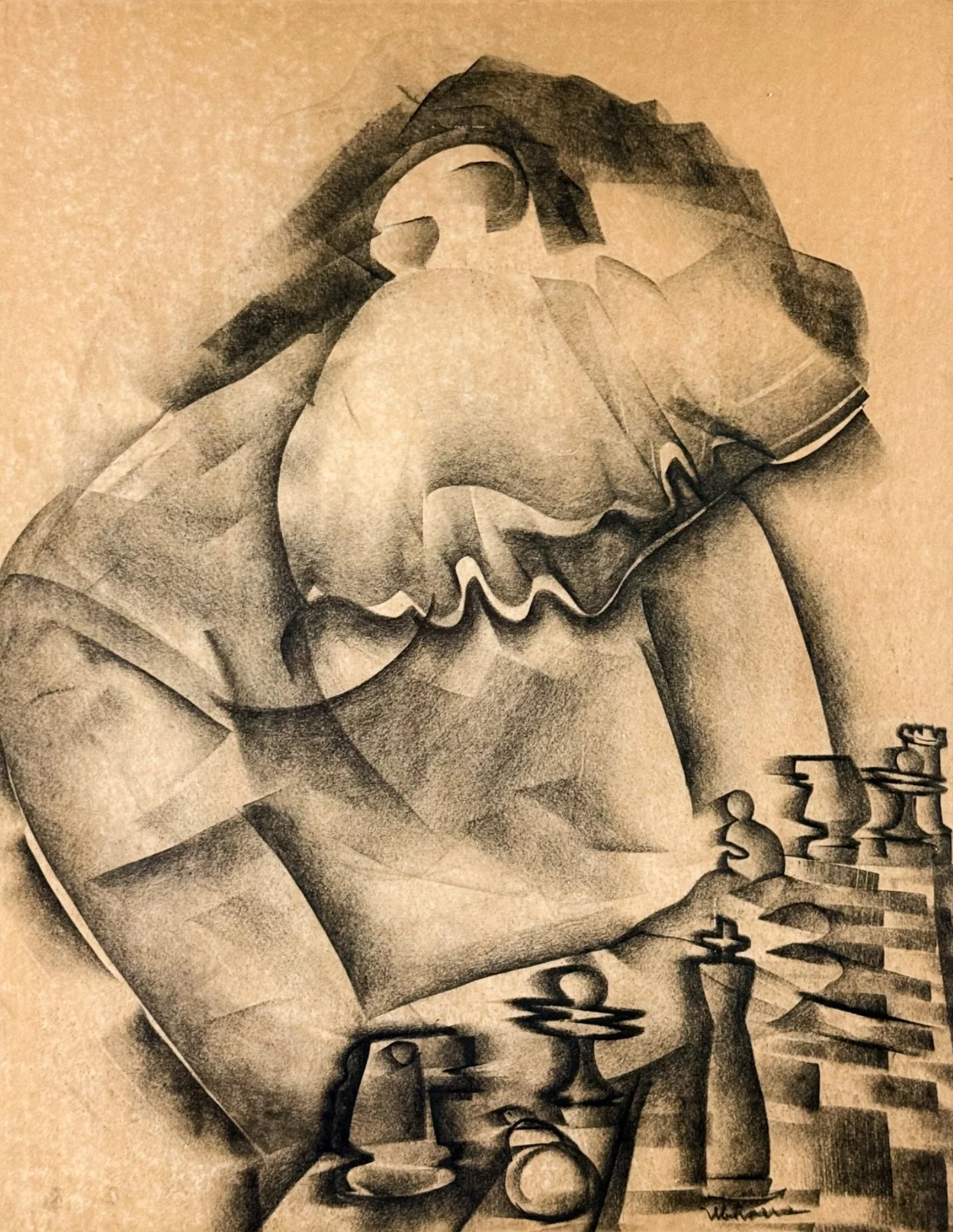 Robert Ubhaus "Chess Player"