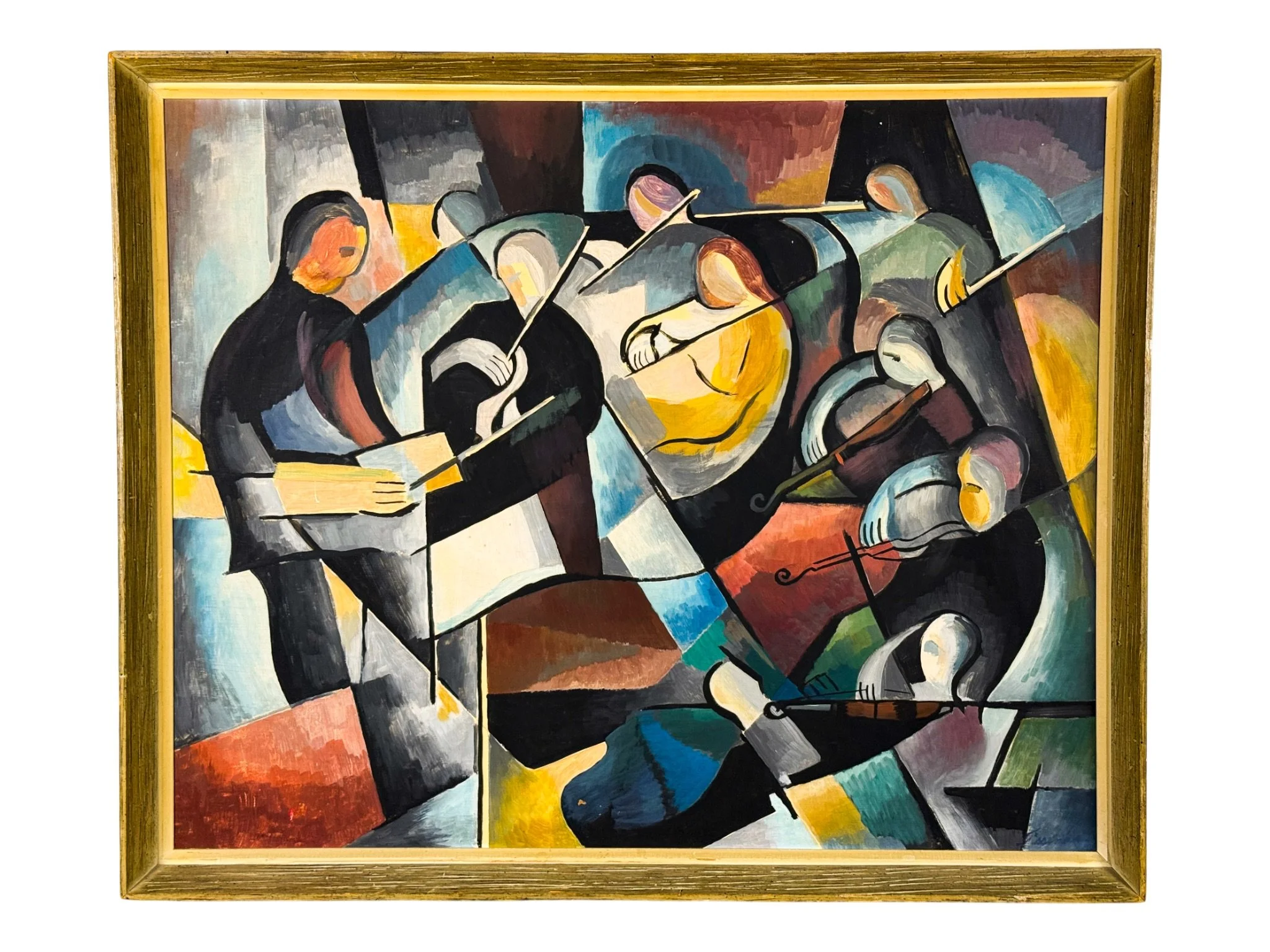 Unknown Artist Tissenbaum Untitled (Cubist Musicians) 2.jpeg