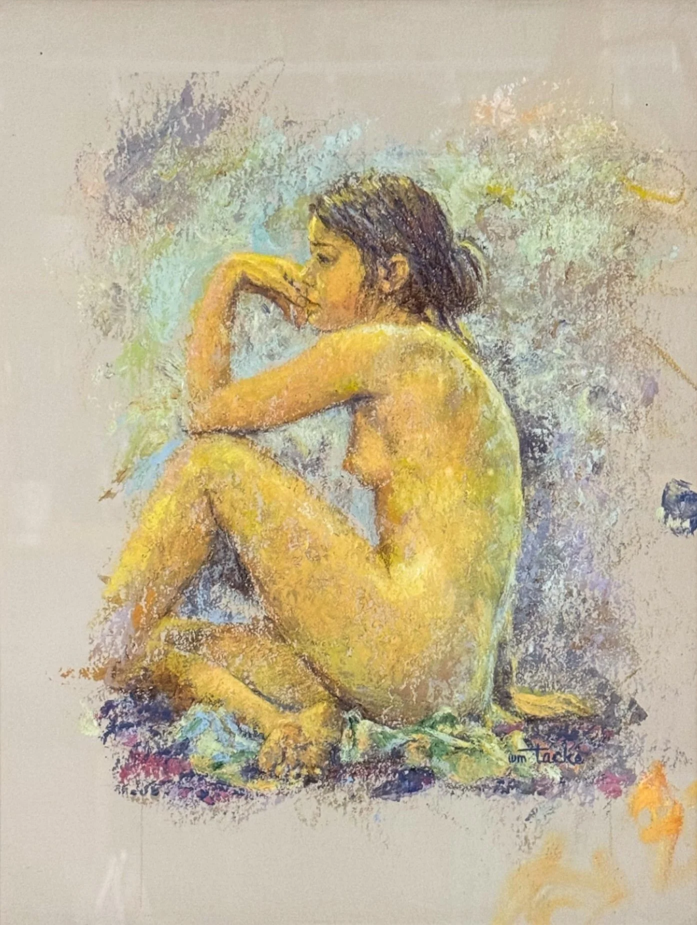 William Tacke "Seated Nude"