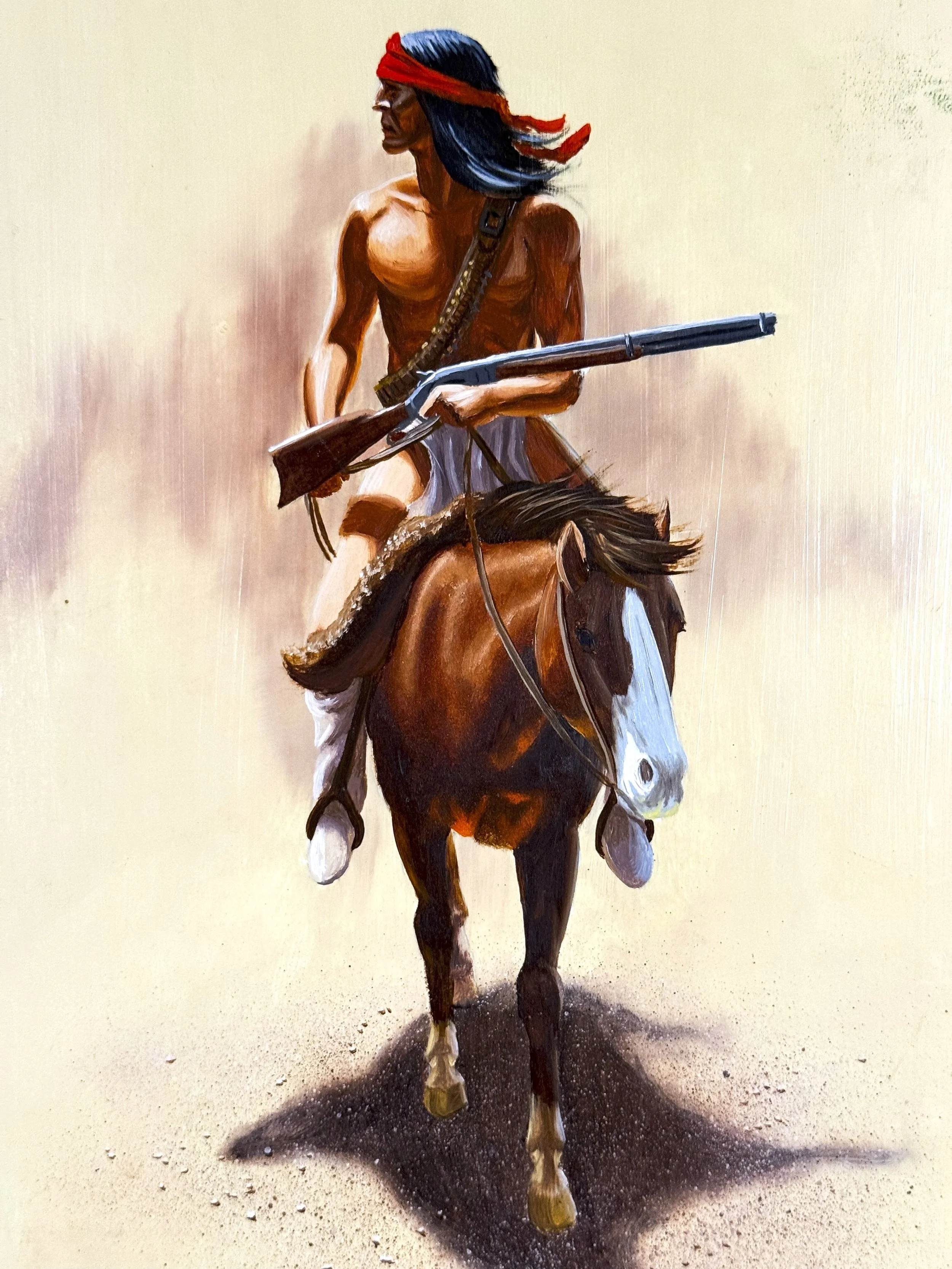 John Cox Indian Brave on Horse 3.jpeg