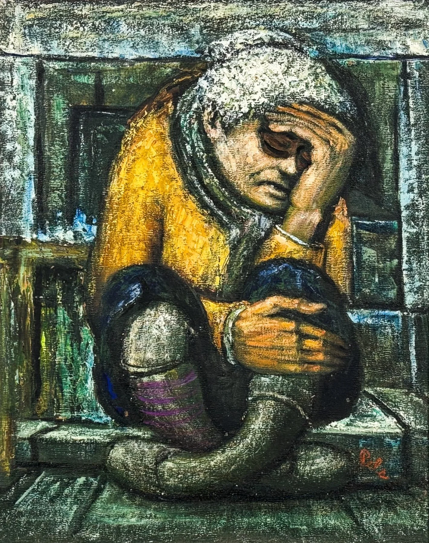 Albert Pels | Untitled (Distressed Old Woman)