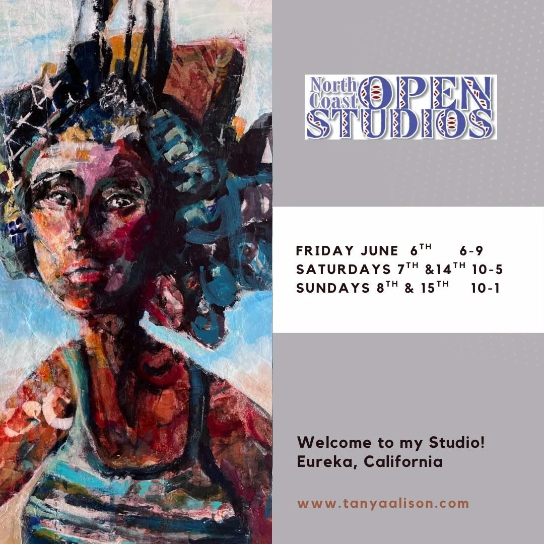 We will be participating in @ncopenstudios again this year! My son @aidansloperart and I are madly getting the last minute details in line and are so excited to see some Humboldt art fans this weekend and next!

We are open for this Friday night&rsqu