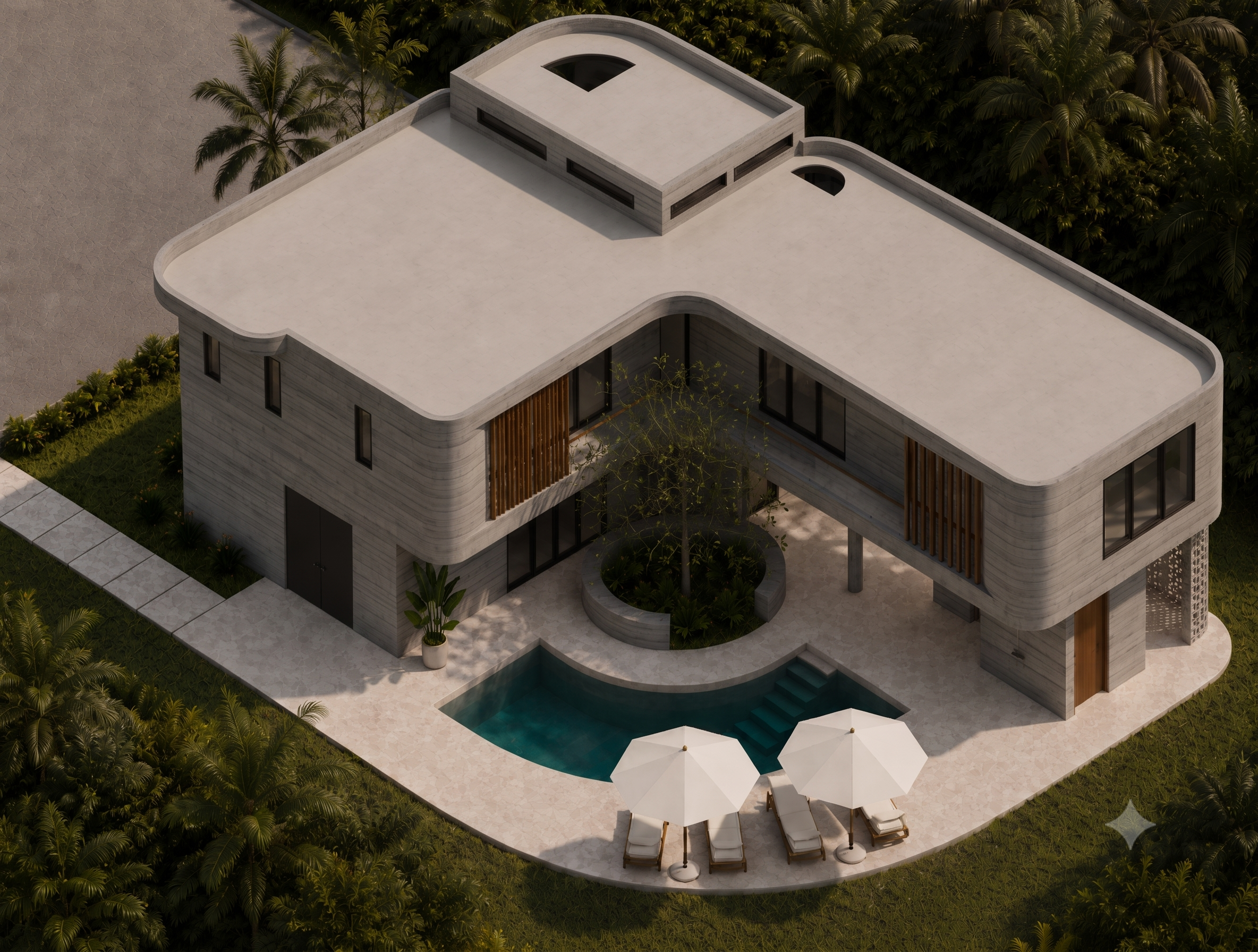 AXONOMETRIC VIEW REAR